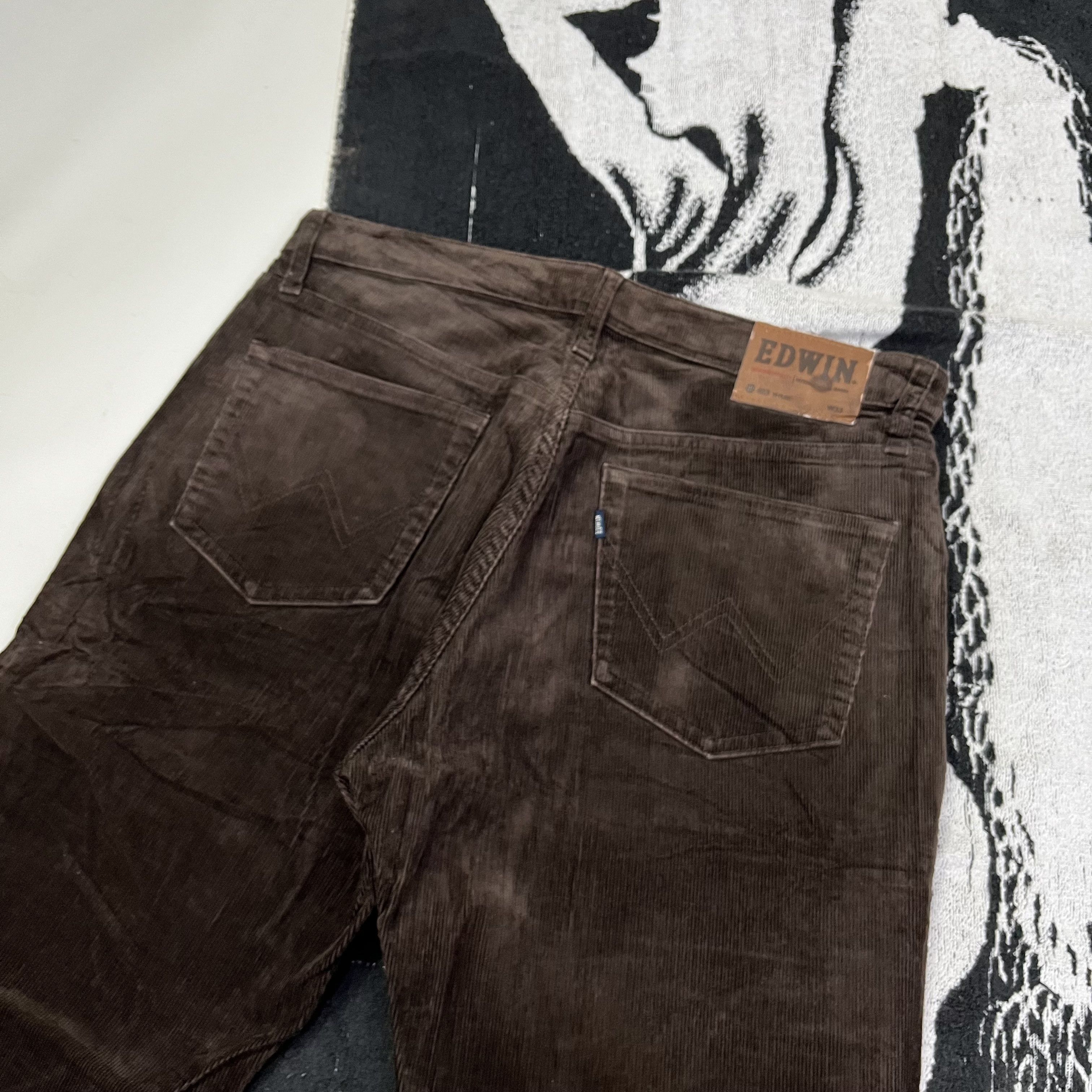 Edwin × Japanese Brand × Le Grande Bleu (L.G.B.) Edwin corduroy pants lgb style Size US 31 - 5 Thumbnail