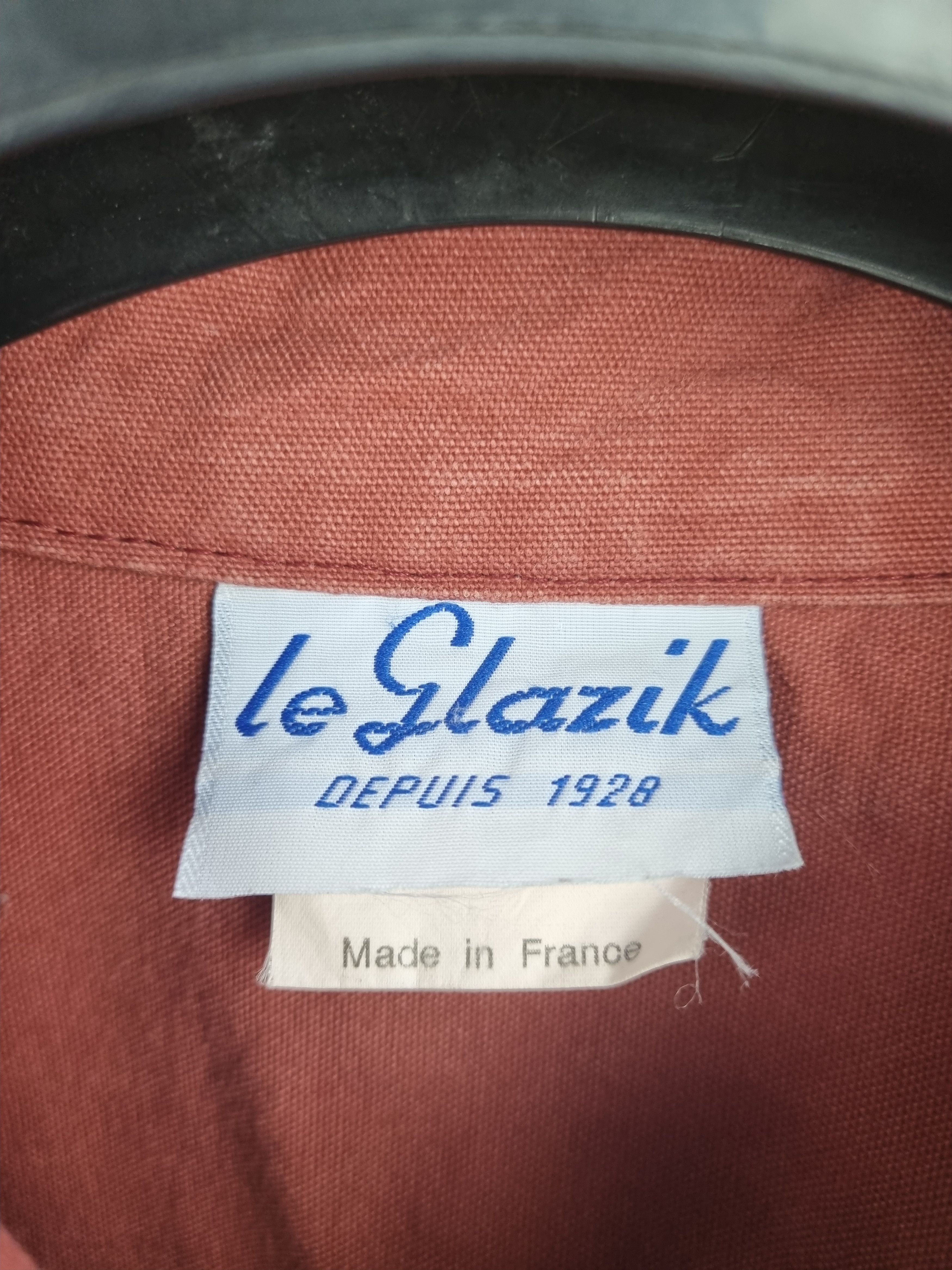 Le Laboureur × Vintage Rare Vintage Le Glazik worker fisherman shirt Size US M / EU 48-50 / 2 - 10 Thumbnail