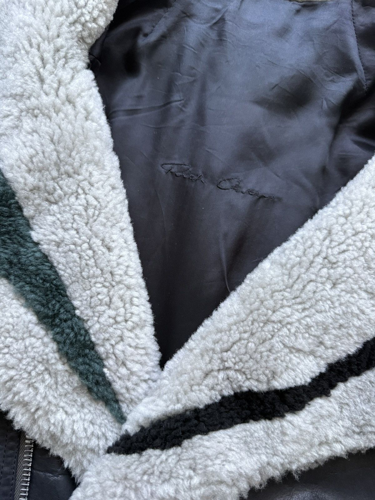 Rick Owens Rick Owens Bauhaus Shearling Jacket Size US L / EU 52-54 / 3 - 8 Thumbnail