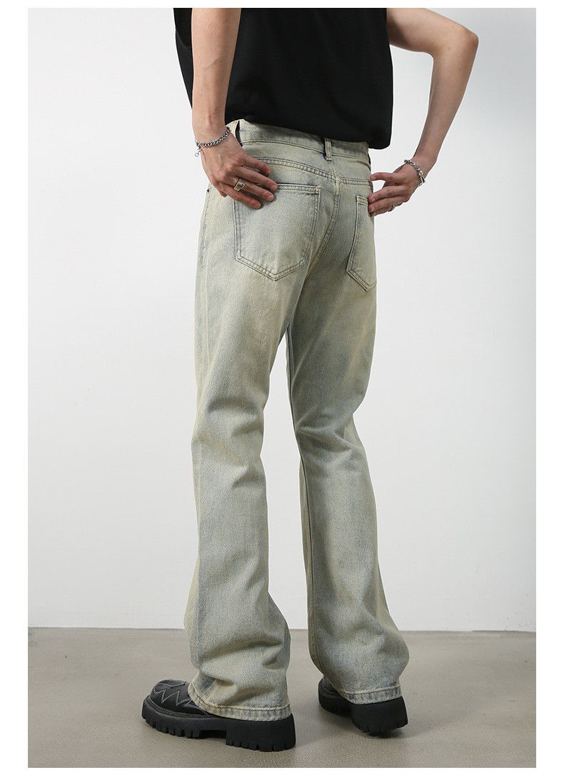 Designer × Japanese Brand Japanese trendy straight flared casual distressed jeans Size US 32 / EU 48 - 5 Thumbnail