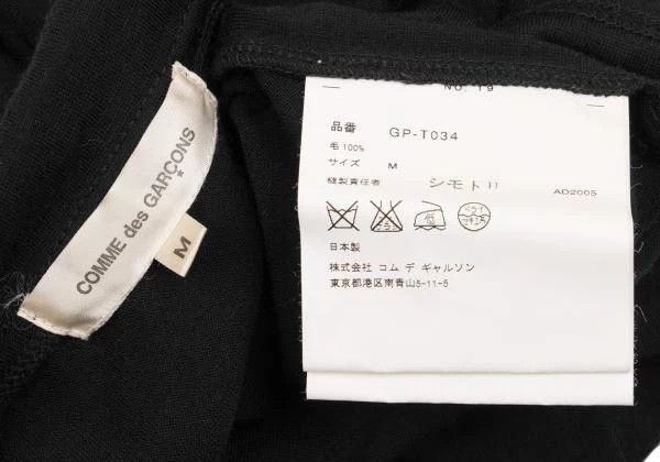 Comme des Garcons Comme Des Garcons Black Retro Design Crew Neck Top Size M / US 6-8 / IT 42-44 - 8 Thumbnail