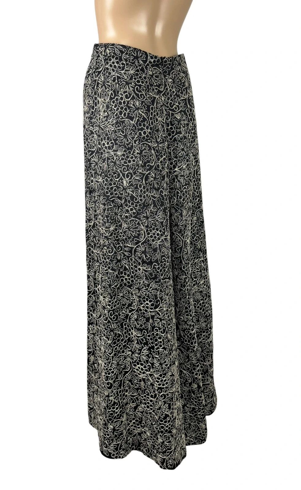 Annette Gortz Annette Gortz Galan Maxi Skirt Embroidered Silk size 36 Size 26" / US 2 / IT 38 - 5 Thumbnail