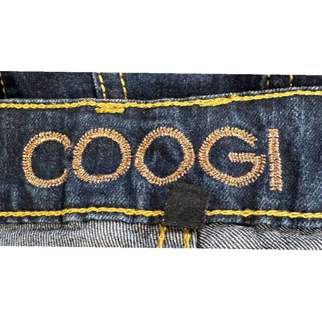 Coogi Coogi Jeans Womens 22W Plus Blue Distressed Slim Skinny Denim High Rise Ladies Size 40" / US 18 - 3 Thumbnail