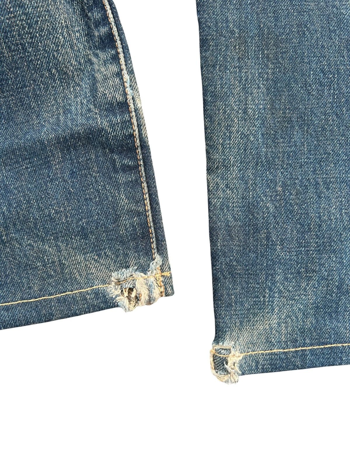 Kapital Vintage Edwin 505xx Selvedge Rusty Mudwash Distressed Denim Size US 34 / EU 50 - 5 Thumbnail