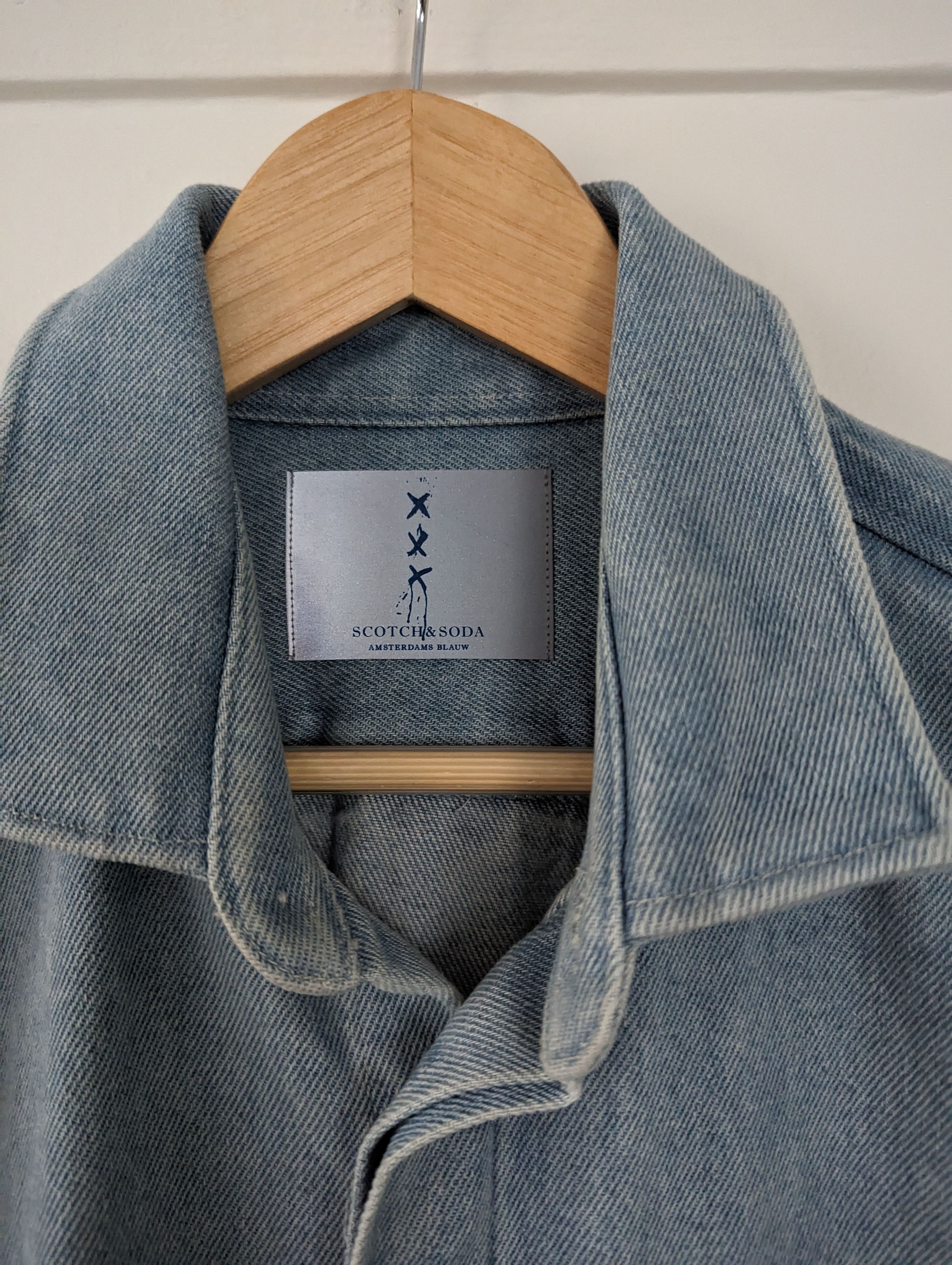 Scotch & Soda SCOTCH & SODA DENIM MENS JACKET COAT - NEW - 2018 DEADSTOCK Size US M / EU 48-50 / 2 - 2 Thumbnail