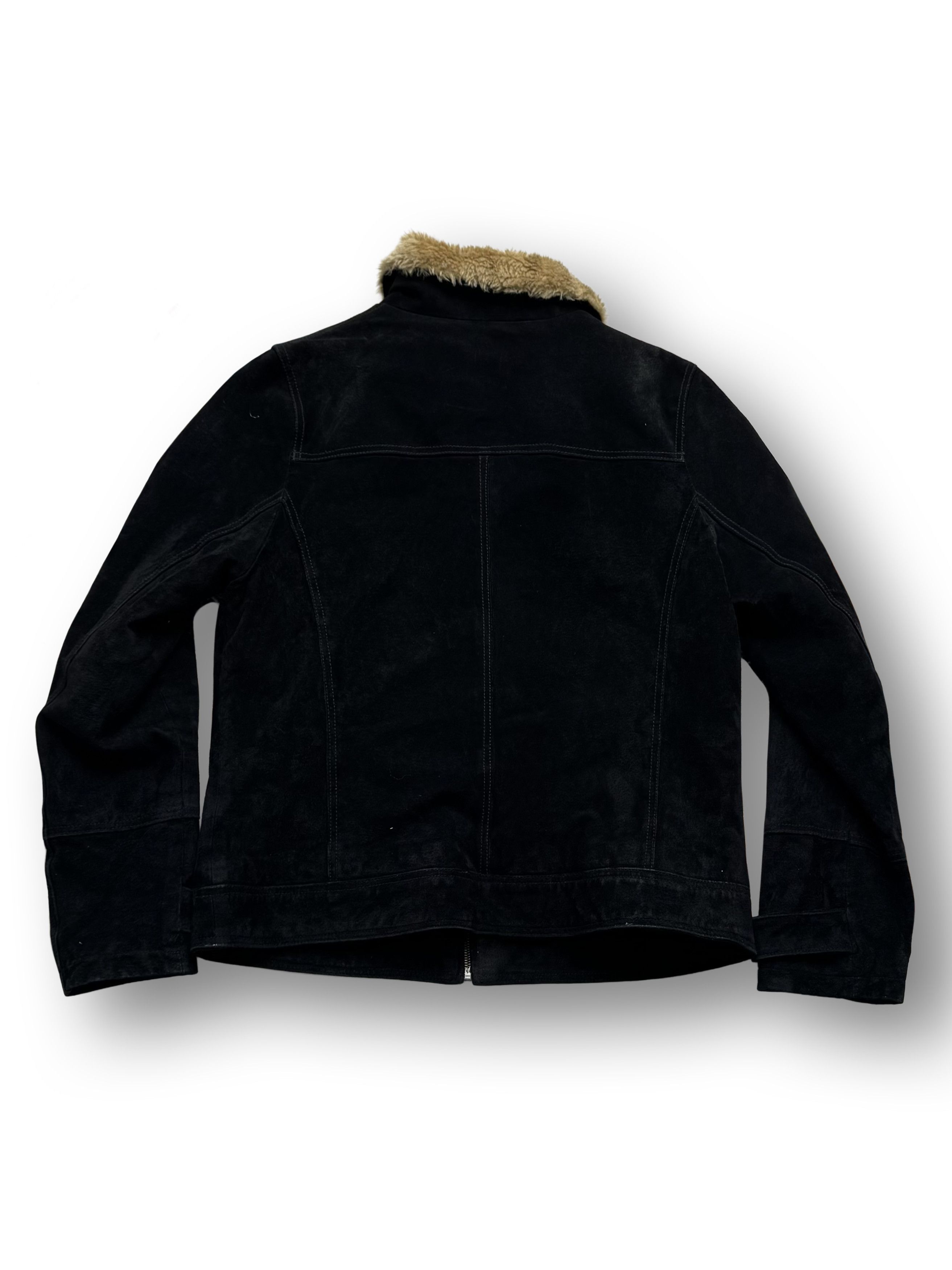 Vintage Vintage Zippered Leather Jacket Size M / US 6-8 / IT 42-44 - 7 Thumbnail
