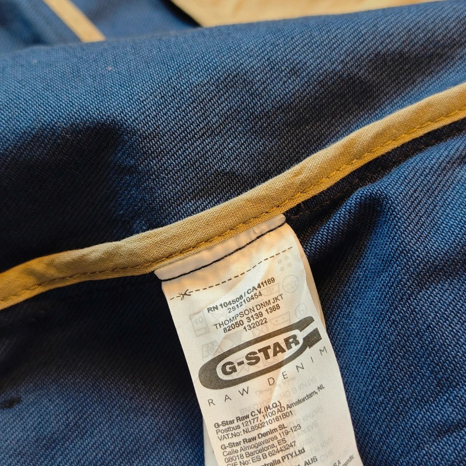 G-Star G-star denim jacket mens Large thompson outdoors utility Size US L / EU 52-54 / 3 - 12 Thumbnail