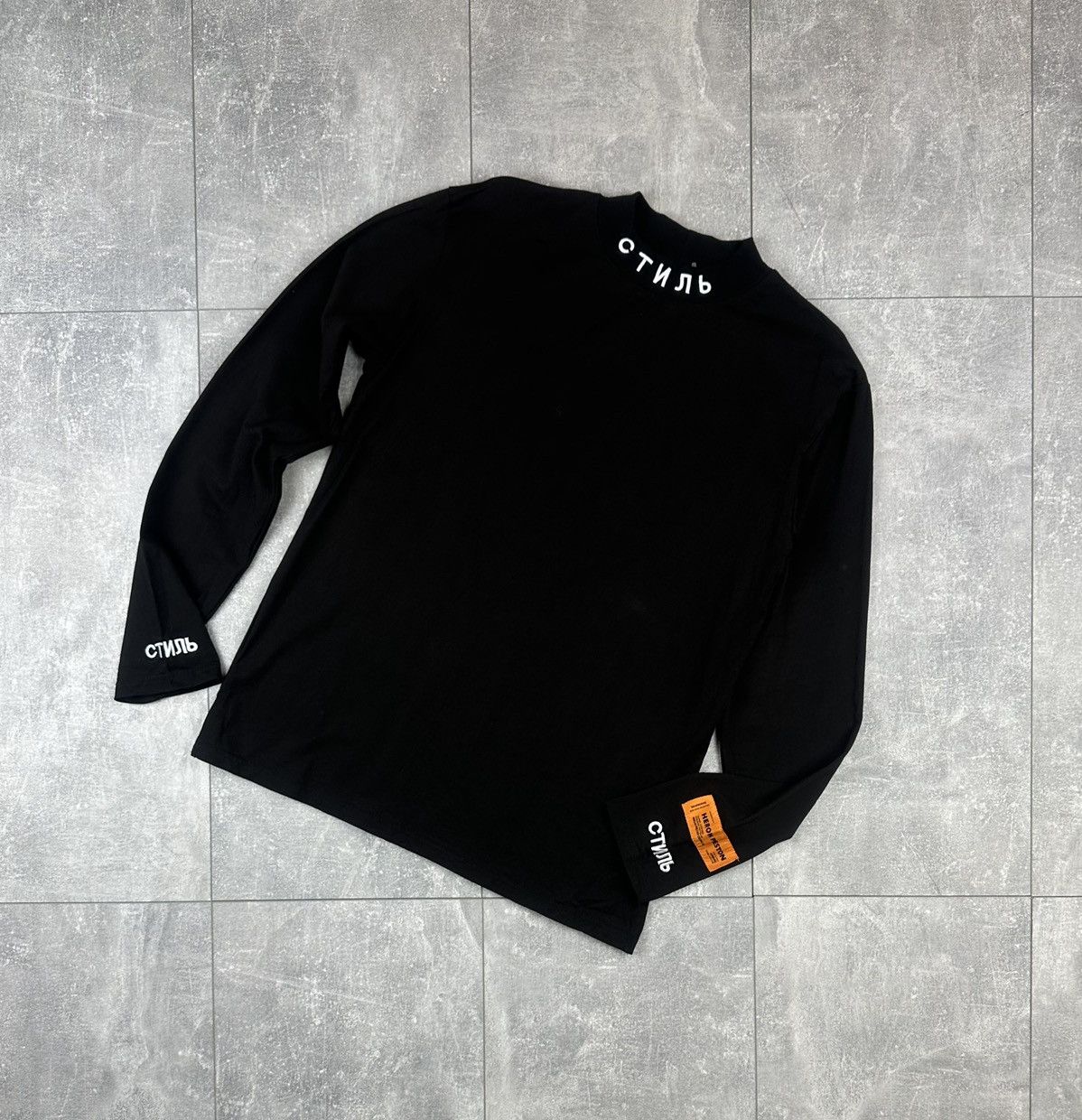 Heron Preston Heron Preston Стиль Logo Luxury Mens Long Sleeve Size US M / EU 48-50 / 2 - 1 Thumbnail