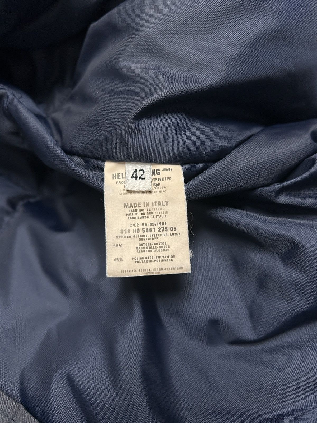 Helmut Lang 1999 Eskimo Goose Down Coat Size US M / EU 48-50 / 2 - 10 Thumbnail