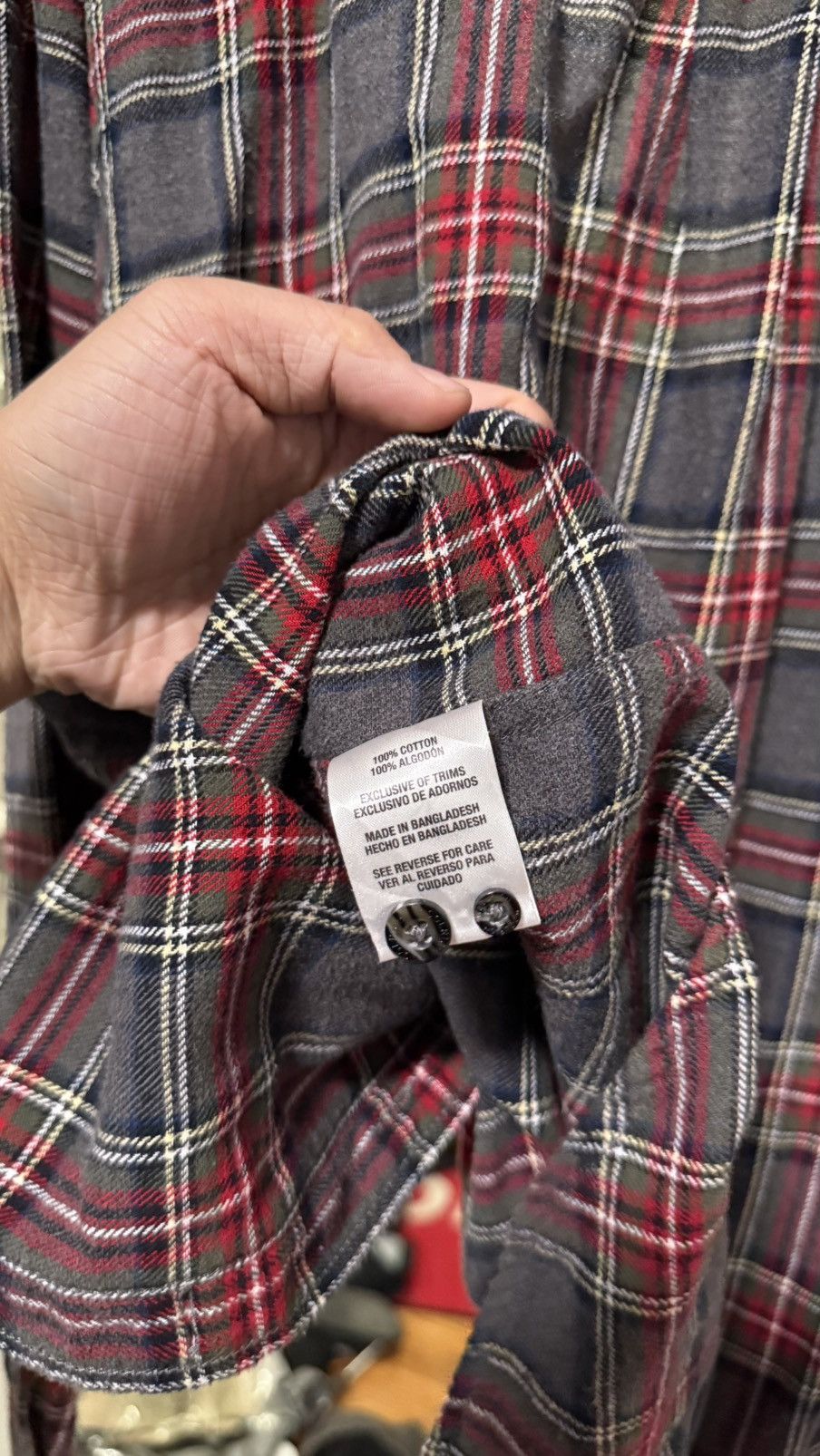 Vintage × Woolrich Woolen Mills Woolrich Vintage Flannel Size US XL / EU 56 / 4 - 3 Thumbnail