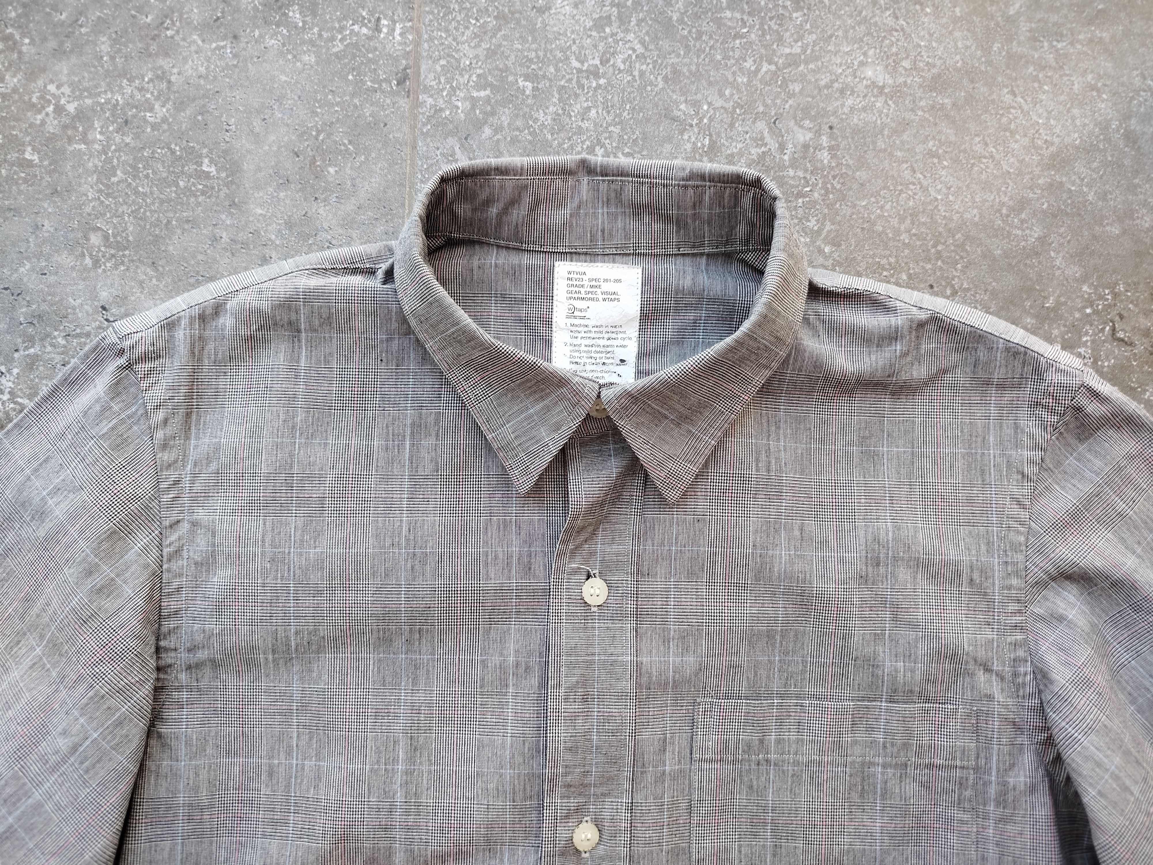 Wtaps Neighborhood Shirt Long Sleeve Glen Check Vintage Size M Size US M / EU 48-50 / 2 - 3 Thumbnail
