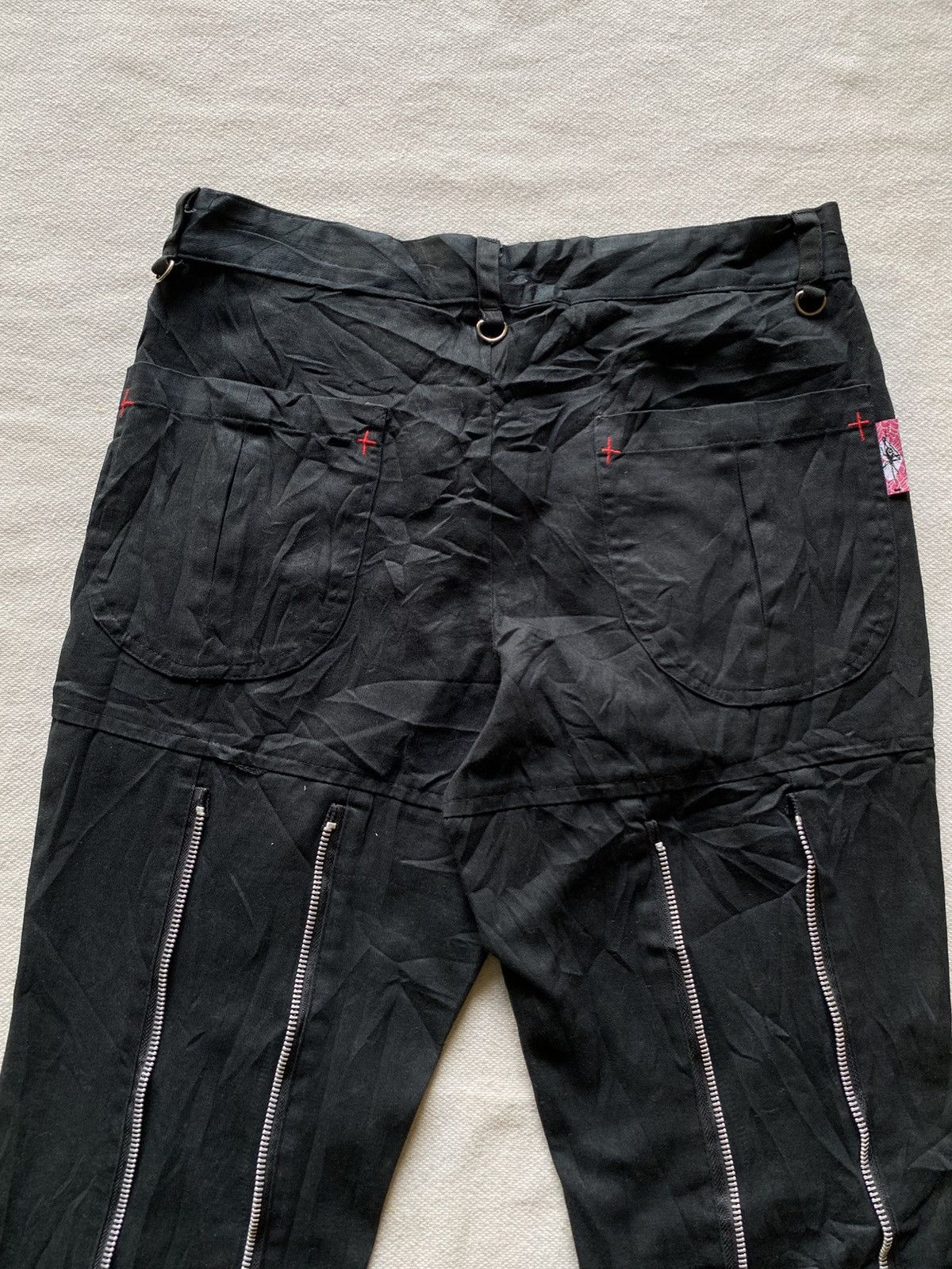 Japanese Brand MAD PUNK SEDITIONARIES BONDAGE PANTS Size 29" - 12 Thumbnail