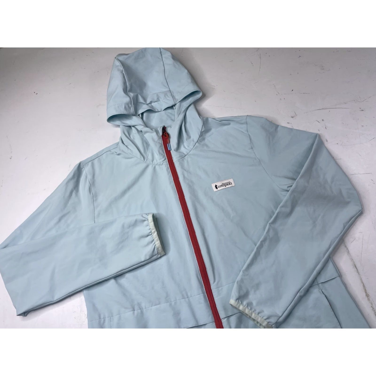 Cotopaxi Cotopaxi Viento Jacket Windbreaker Hooded Travel Women S Blue Full Zip Modern Nylon Size S / US 4 / IT 40 - 2 Thumbnail