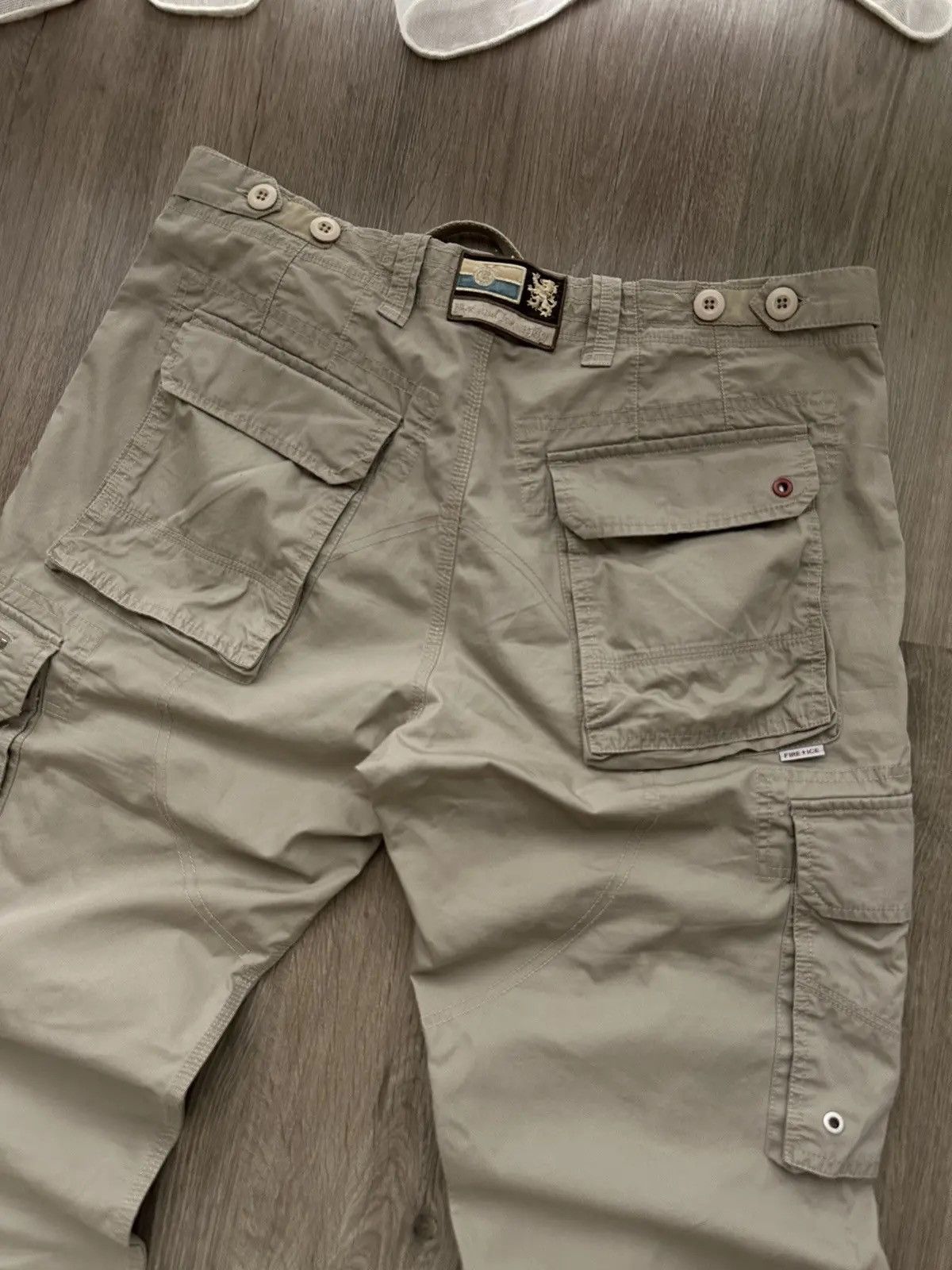 Bogner × Vintage Vintage Bogner Cargo Fire Ice Beige Pants Size US 34 / EU 50 - 15 Thumbnail