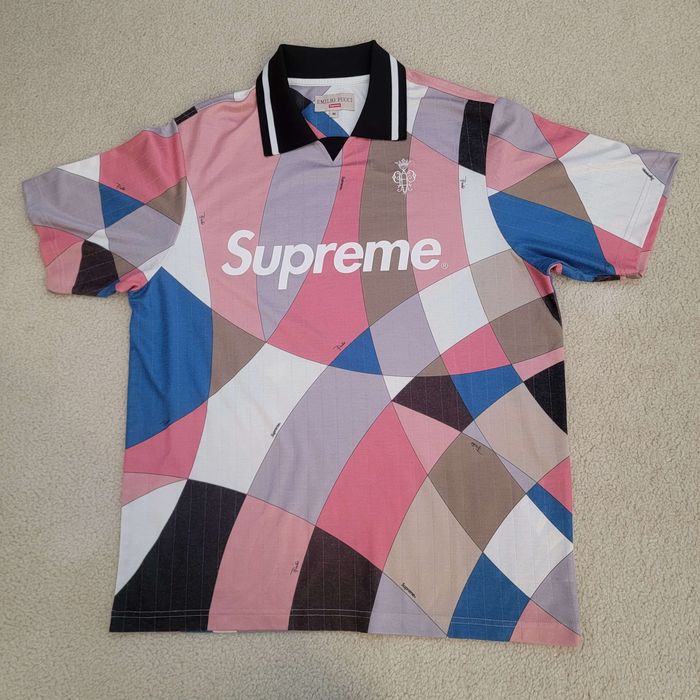 Supreme Supreme Emilio Pucci Soccer Jersey | Grailed