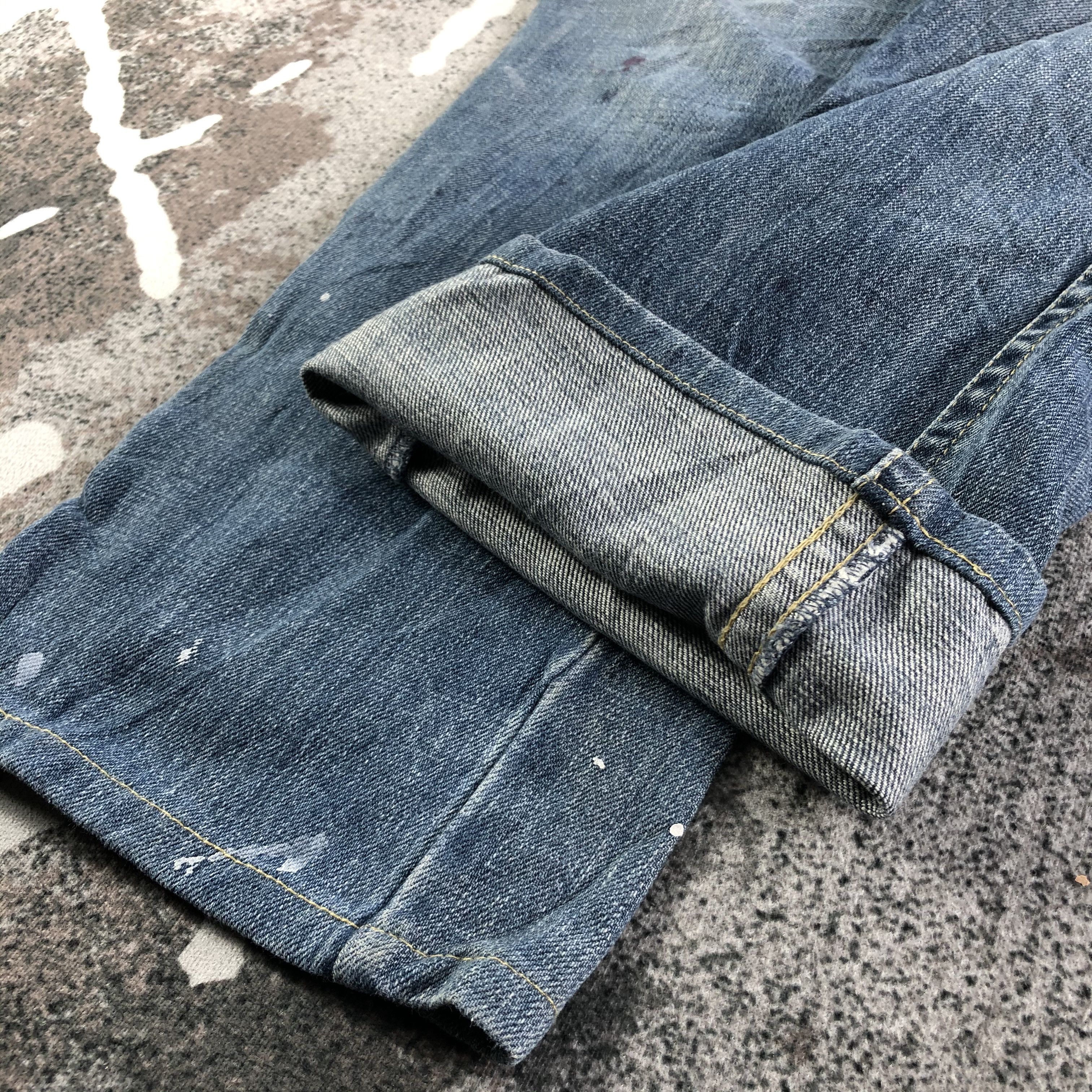 Beams Plus Beams Jeans Painted Denim KJ2819 Size US 32 / EU 48 - 6 Thumbnail