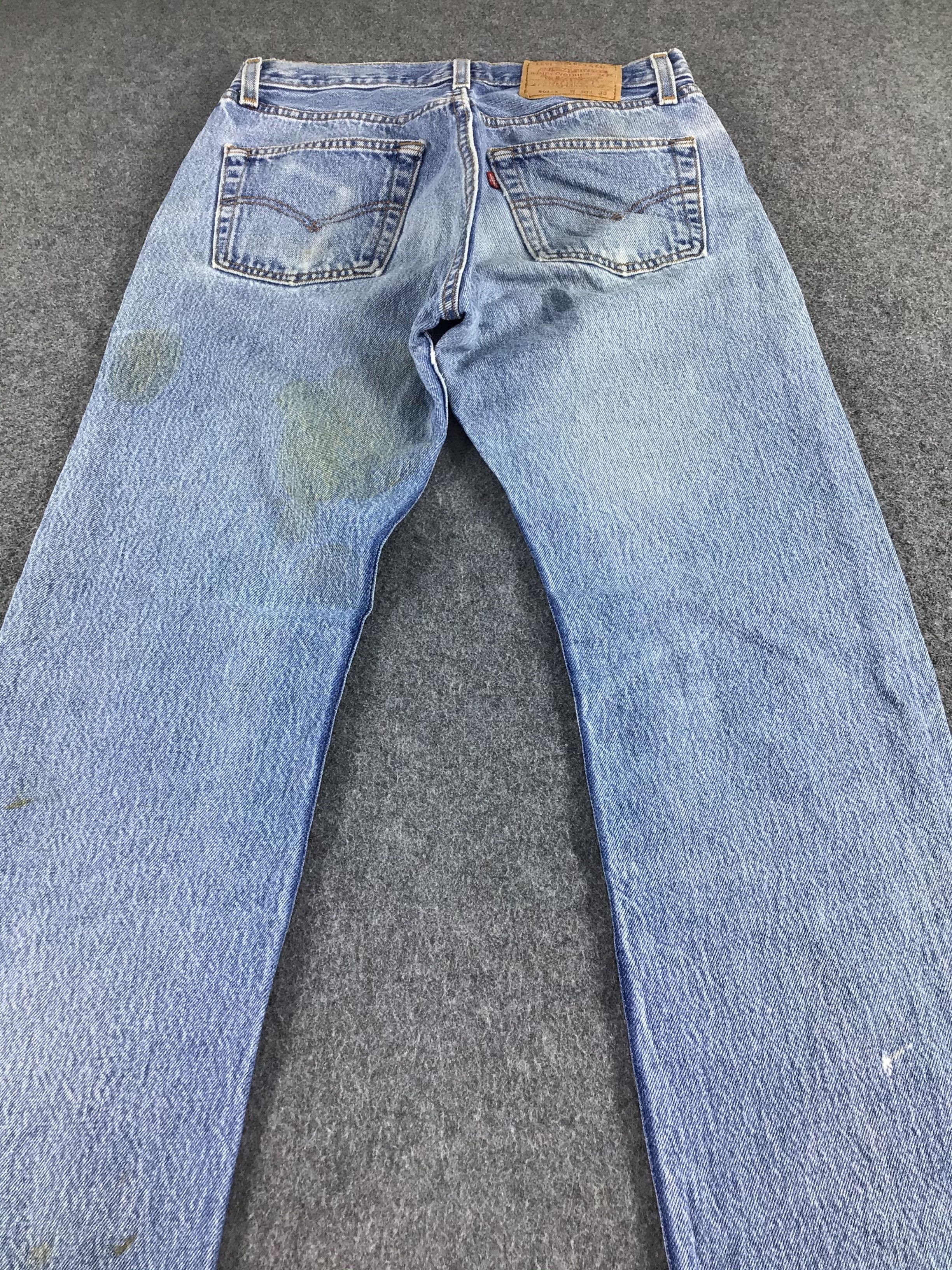 Levi's Vintage 90s Levis 501 Jeans-J358 Size US 28 / EU 44 - 4 Thumbnail