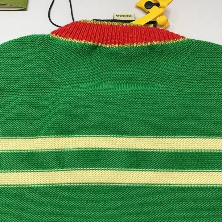 Gucci Gucci SS22 Striped Knit Sweater for Women-2507 Size M / US 6-8 / IT 42-44 - 9 Thumbnail