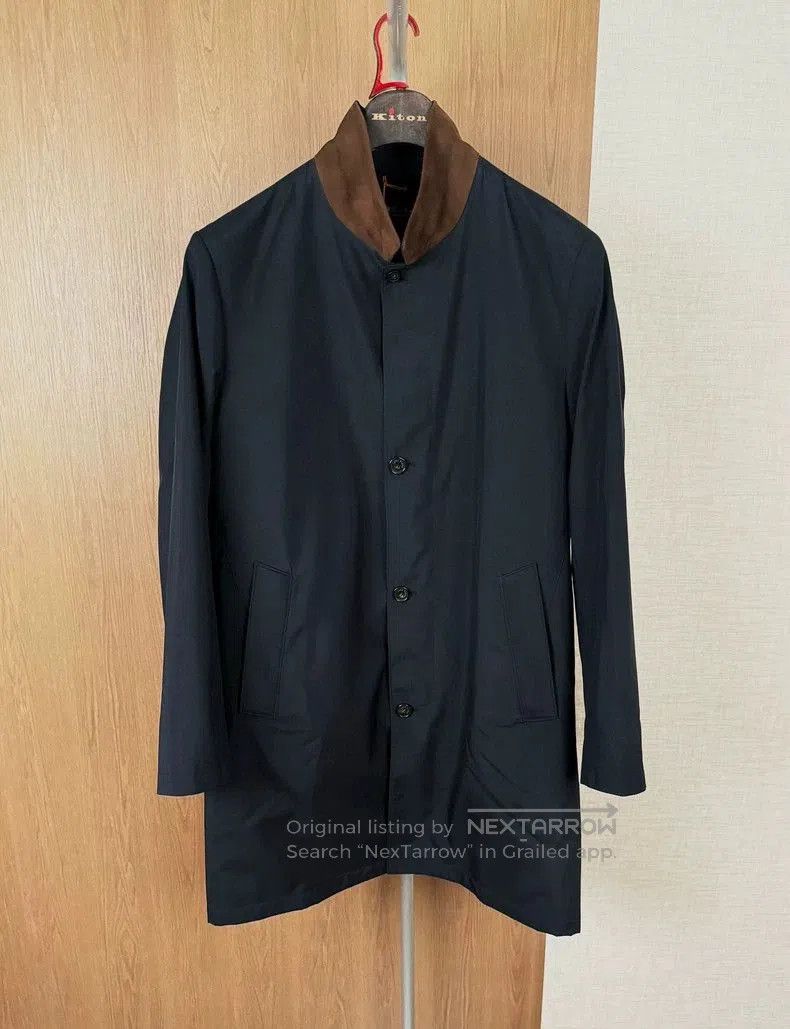 Loro Piana Loro Piana Sebring Men's Trench Coat. Size US XL / EU 56 / 4 - 5 Thumbnail