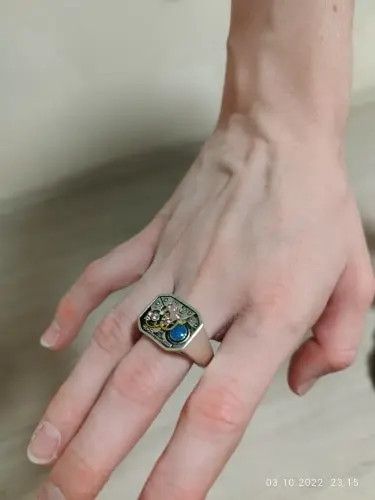 Other Unique Imitation Precision Mechanical Dial Men's Ring Size ONE SIZE - 4 Thumbnail