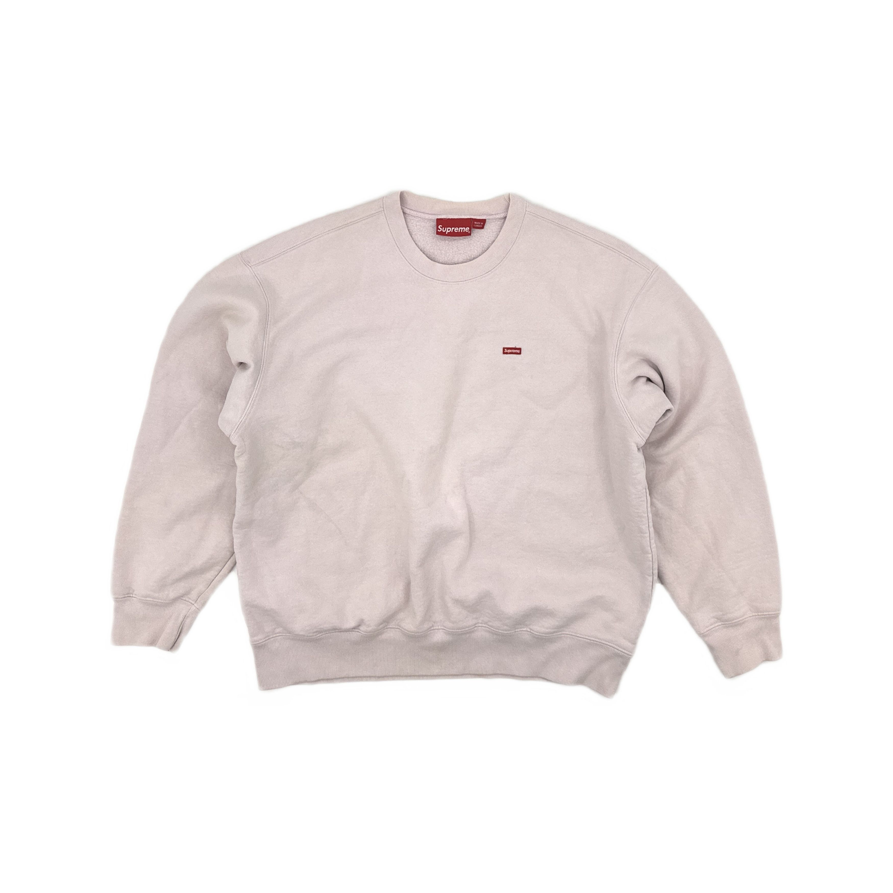 Supreme Supreme Small Box Logo Crewneck Size L Size US L / EU 52-54 / 3 - 1 Thumbnail