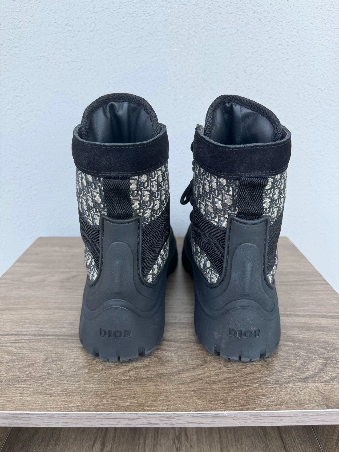 Dior Dior Oblique Military Boots 39 (Fits 40) Size US 8.5 / IT 38.5 - 5 Thumbnail