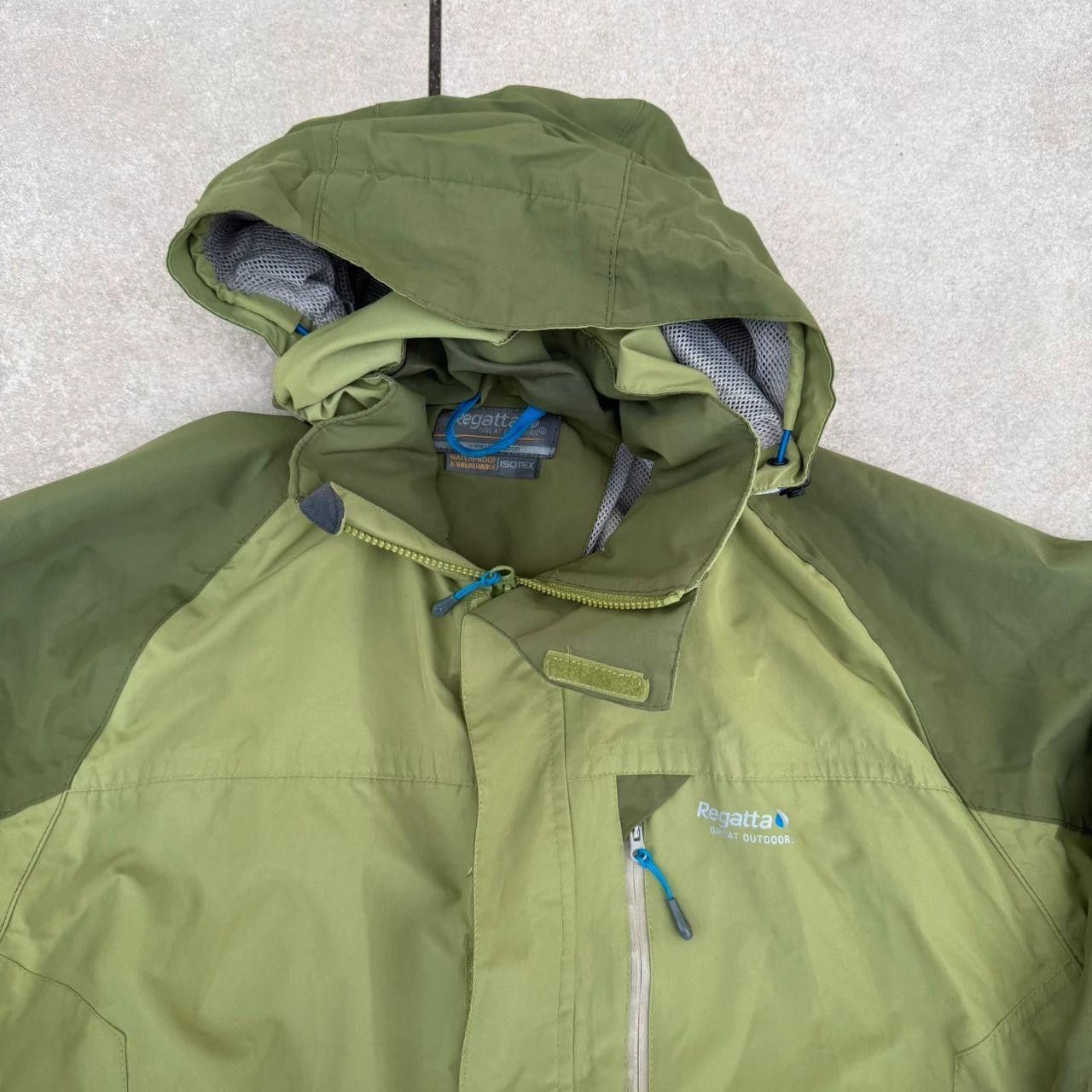 Other Regatta Jacket Gorpcore Waterproof Hooded Green Khaki Size US XXL / EU 58 / 5 - 4 Thumbnail