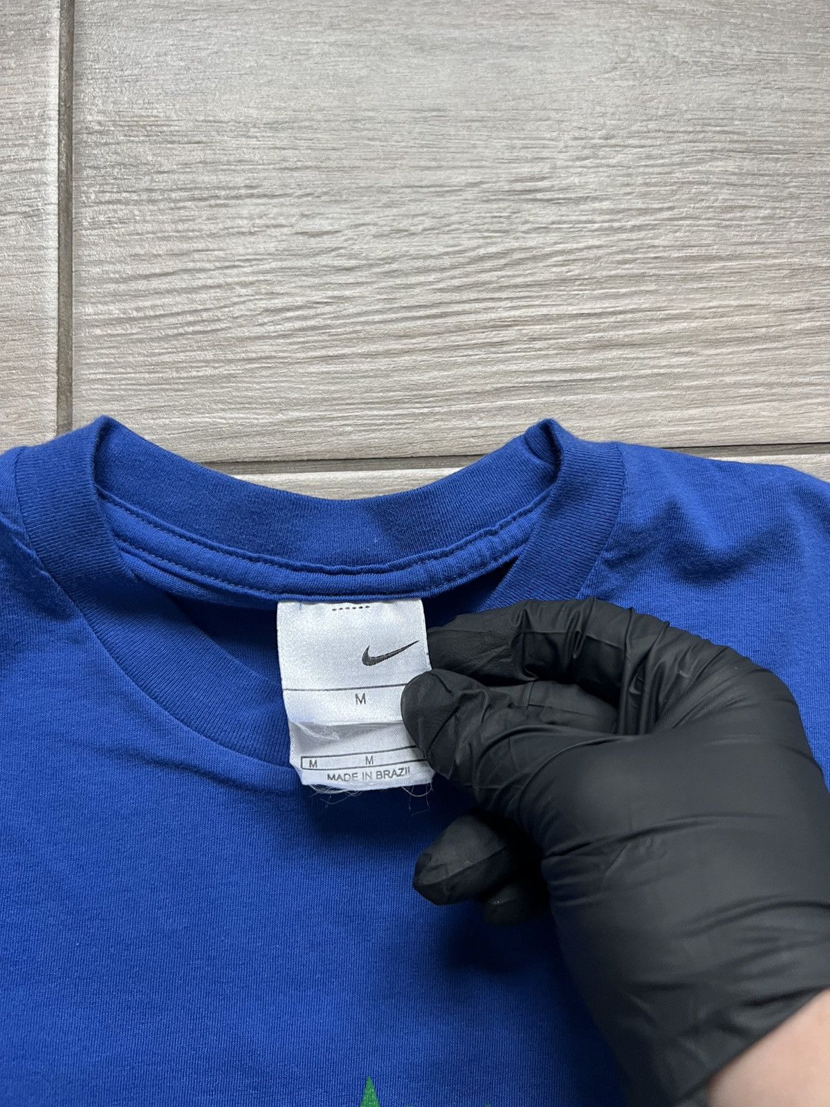 Nike × Vintage Nike Brazil Vintage Soccer Jersey Football T-Shirt Size US M / EU 48-50 / 2 - 9 Thumbnail