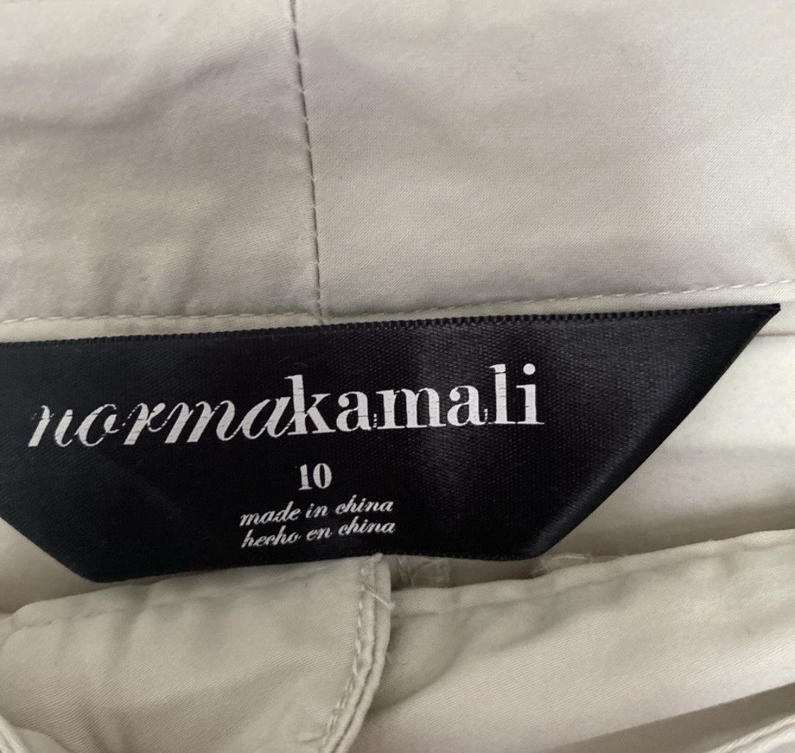 Norma Kamali NORMA KAMALI KHAKI BACK SLIT SKIRT SIZE 10 Size 32" / US 10 / IT 46 - 2 Thumbnail