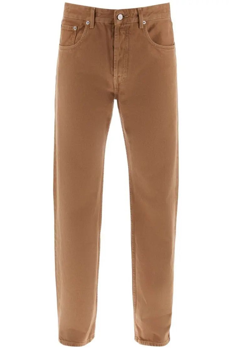 image of Jacquemus O1S22I1N0324 Regular Jeans In Brown, Men's (Size 30)