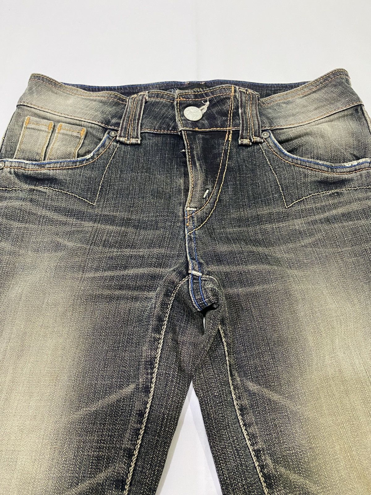 Edwin Japanese brand X something by edwin flare spiral jeans Size US 28 / EU 44 - 4 Thumbnail