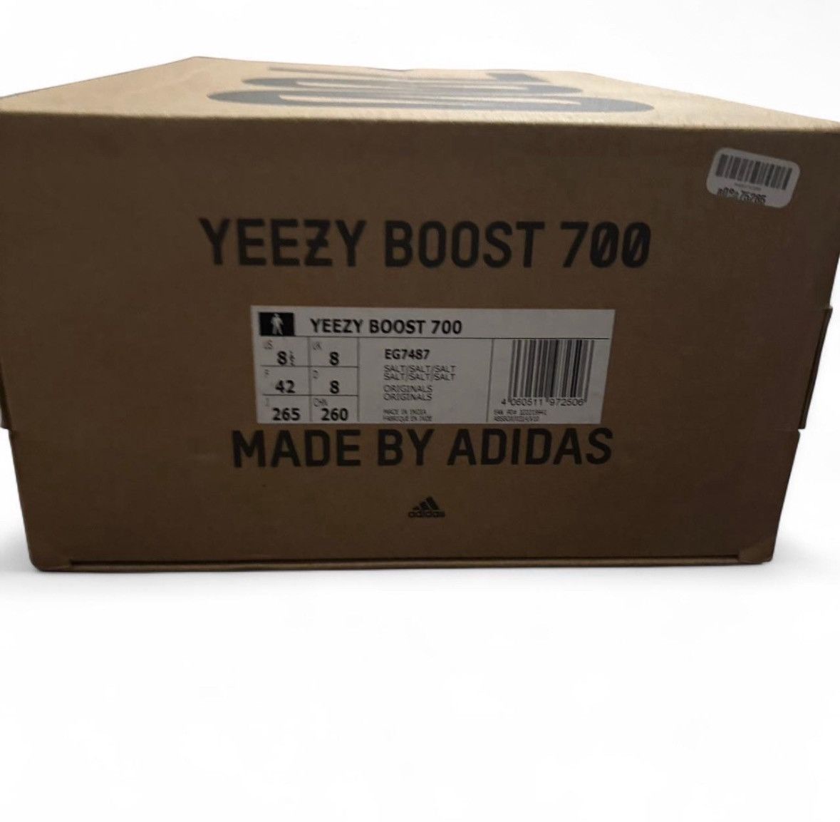 Yeezy Adidas Yeezy Boost 700 Salt Size US 8.5 / EU 41-42 - 7 Thumbnail