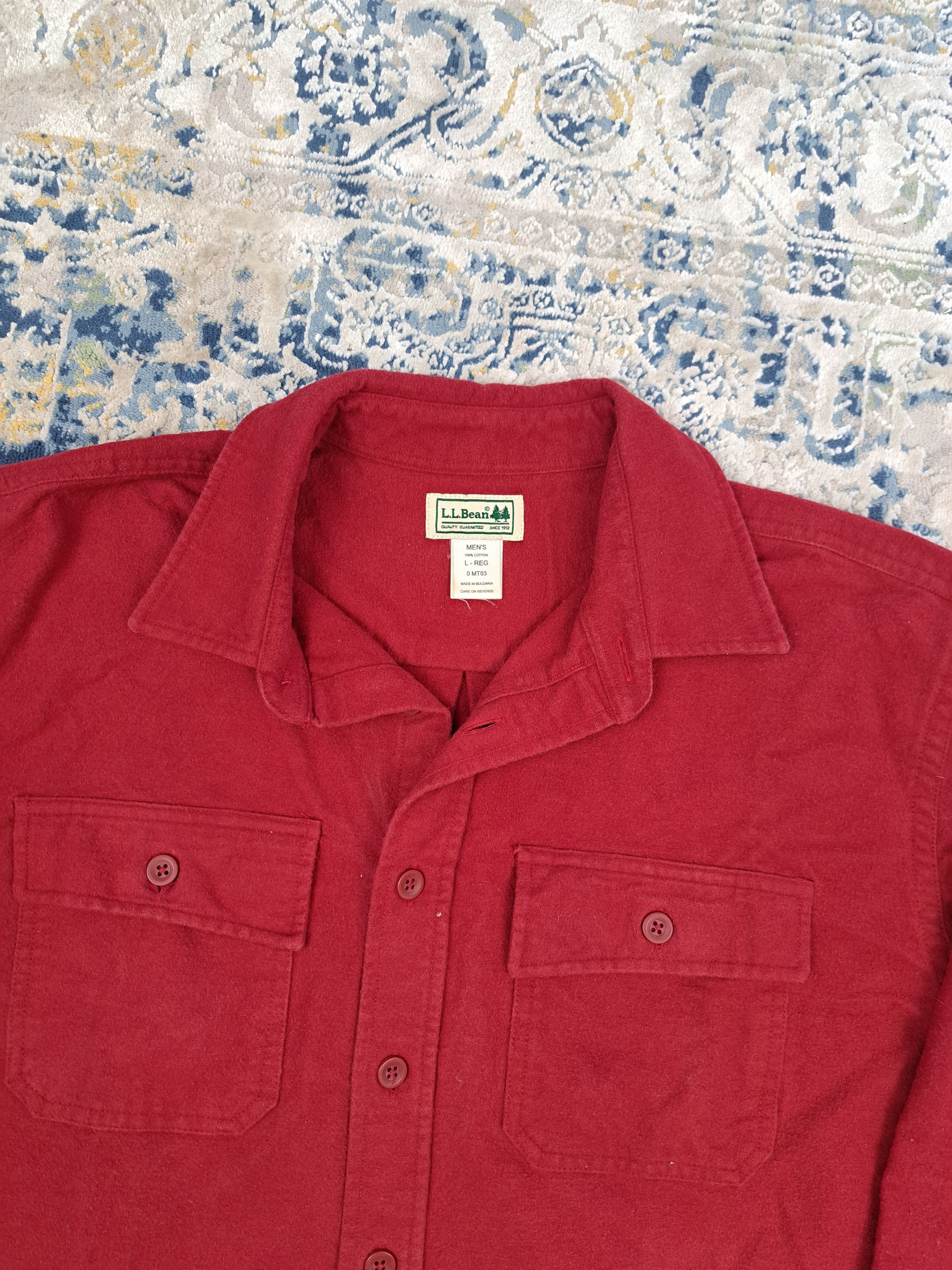 L.L. Bean LL Bean Overshirt Button Up Jacket Workwear Gorpcore Outdoor Size US XL / EU 56 / 4 - 2 Thumbnail