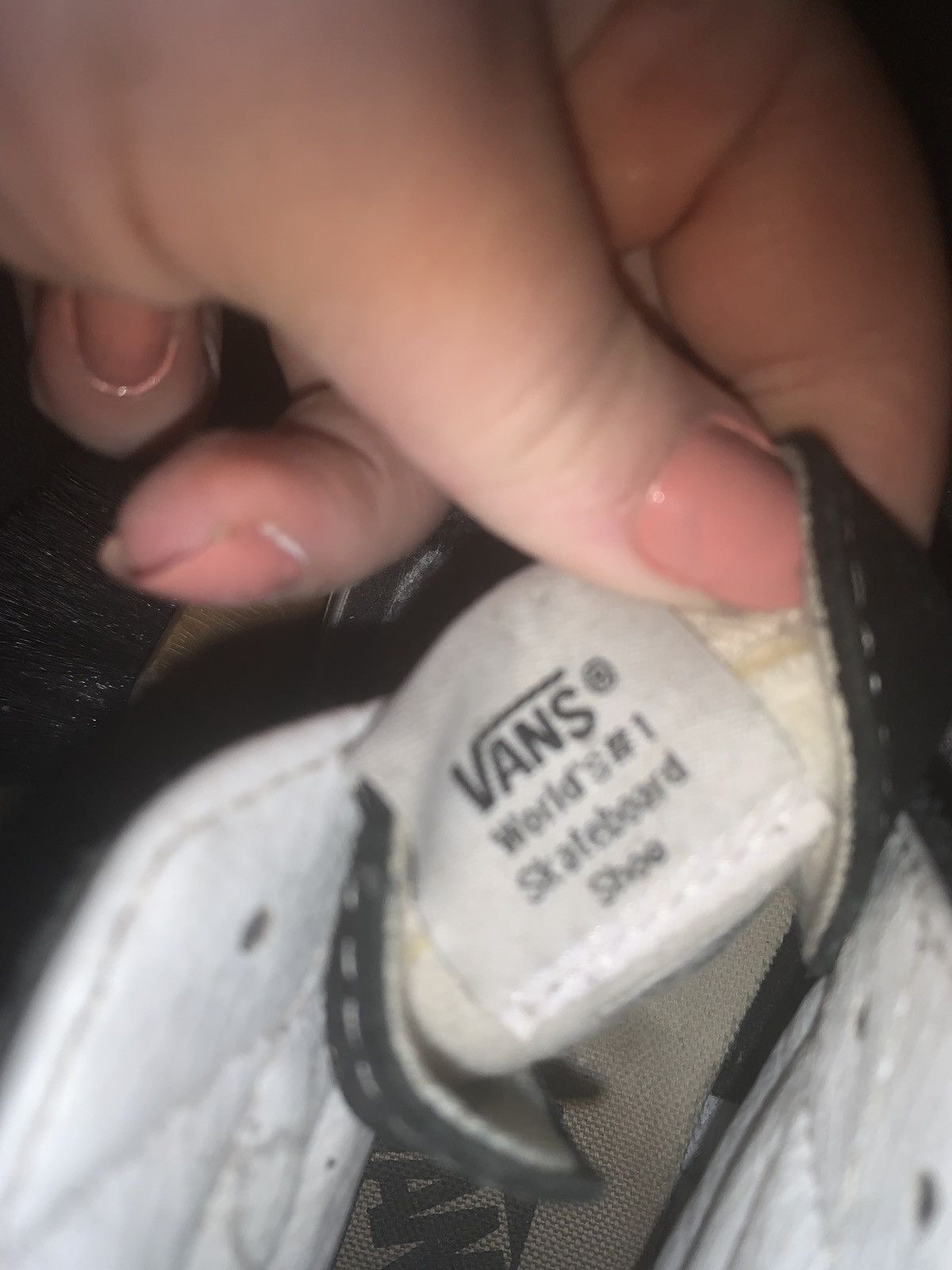 Vans × Vintage B&W HI TOP VANS SNEAKERS Size US 9 / EU 42 - 5 Thumbnail