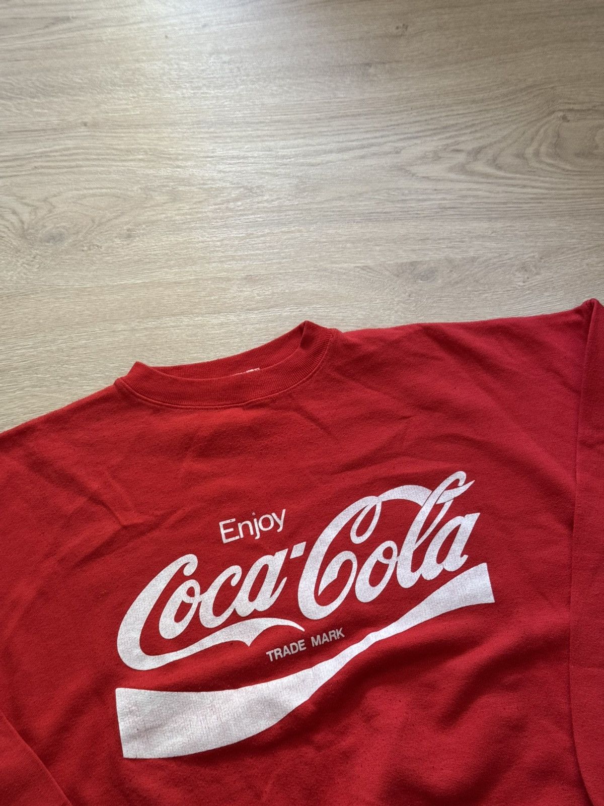 Vintage Vintage 70-90’s Schweppes Coca Cola y2k Boxy Sweatshirt Size US L / EU 52-54 / 3 - 2 Thumbnail