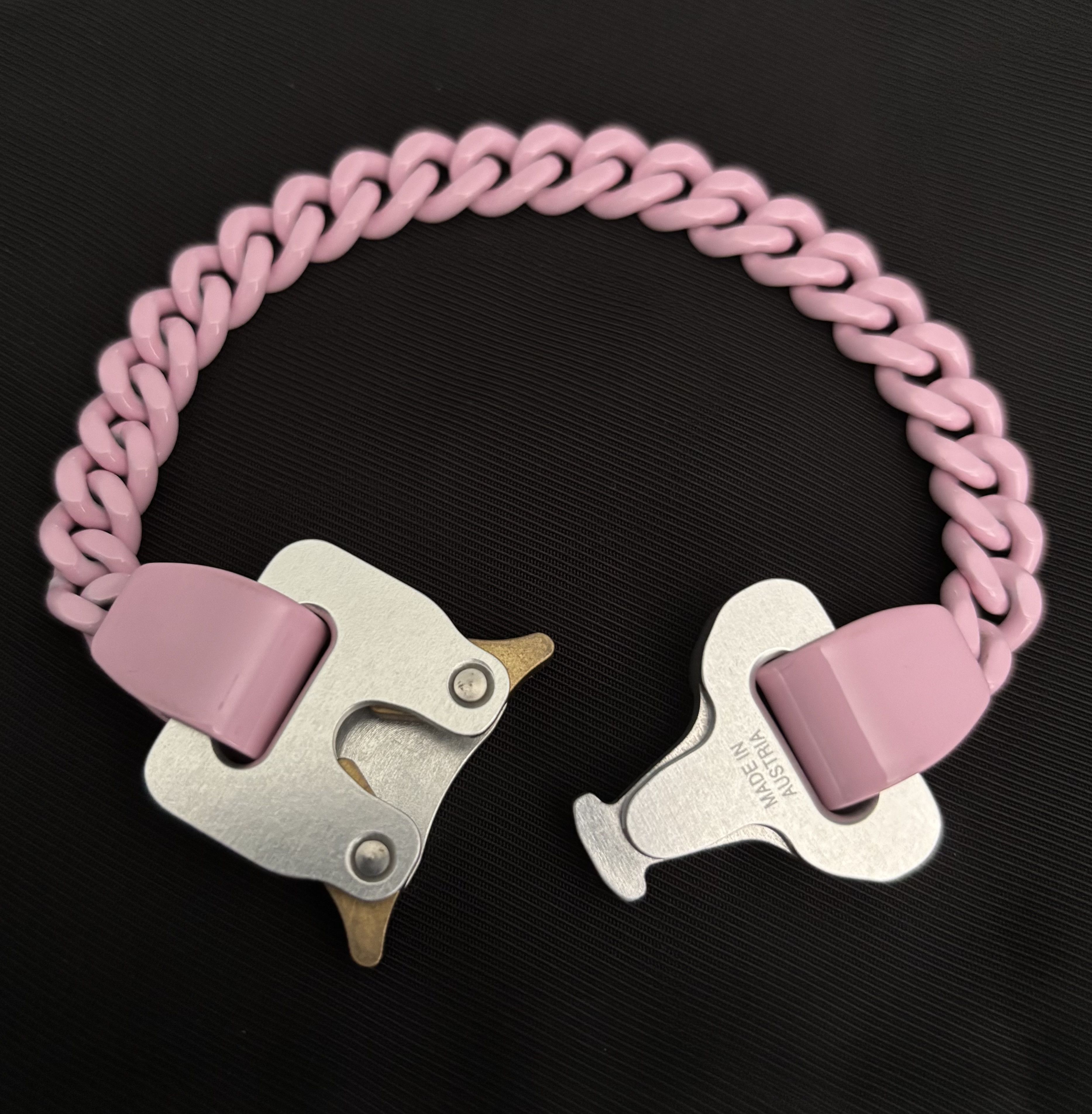 1017 ALYX 9SM 1017 Alyx 9sm Pink/Silver Buckle Bracelet Size ONE SIZE - 2 Thumbnail