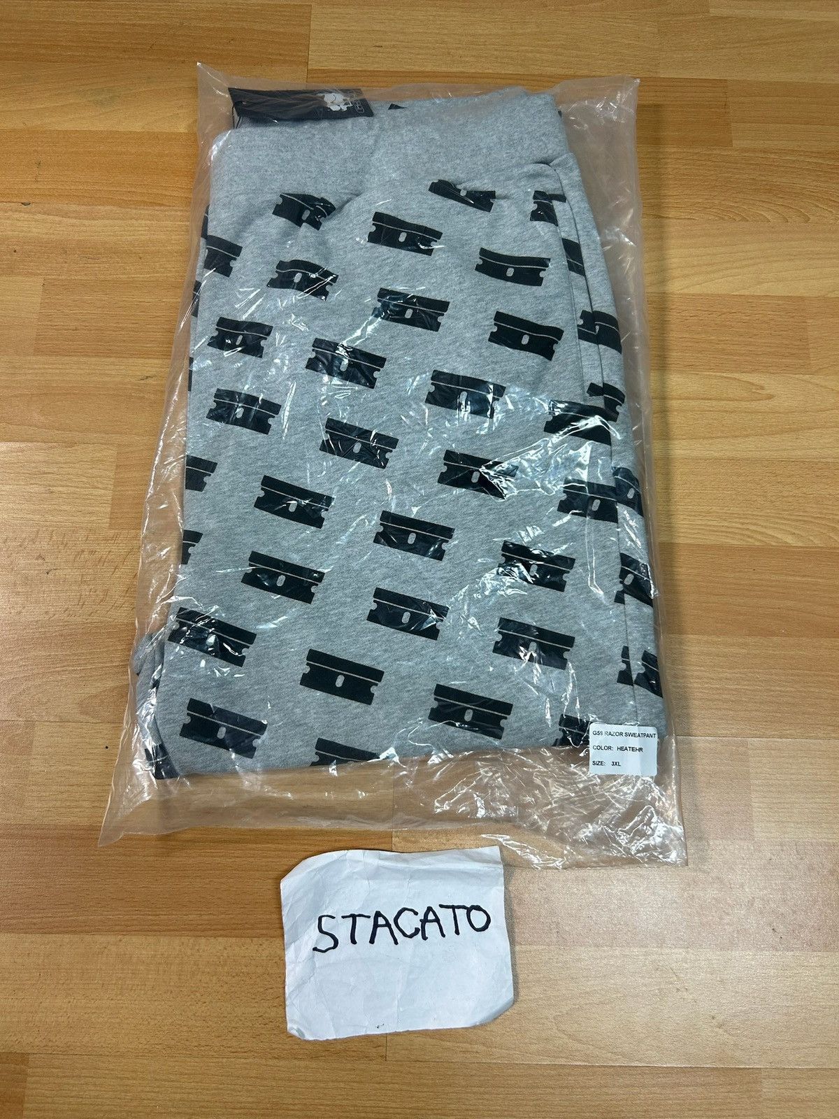 G59 Records G59 Records x Suicideboys Grey Razor Sweatpants Size US 36 / EU 52 - 8 Thumbnail