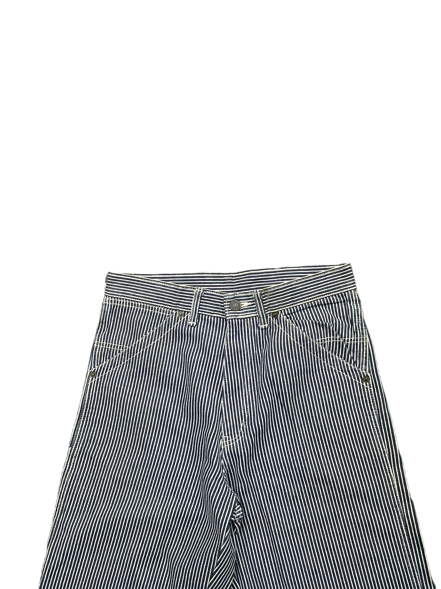 Japanese Brand Vintage Hickory Myhands Collection Workers Denim Size US 30 / EU 46 - 2 Thumbnail