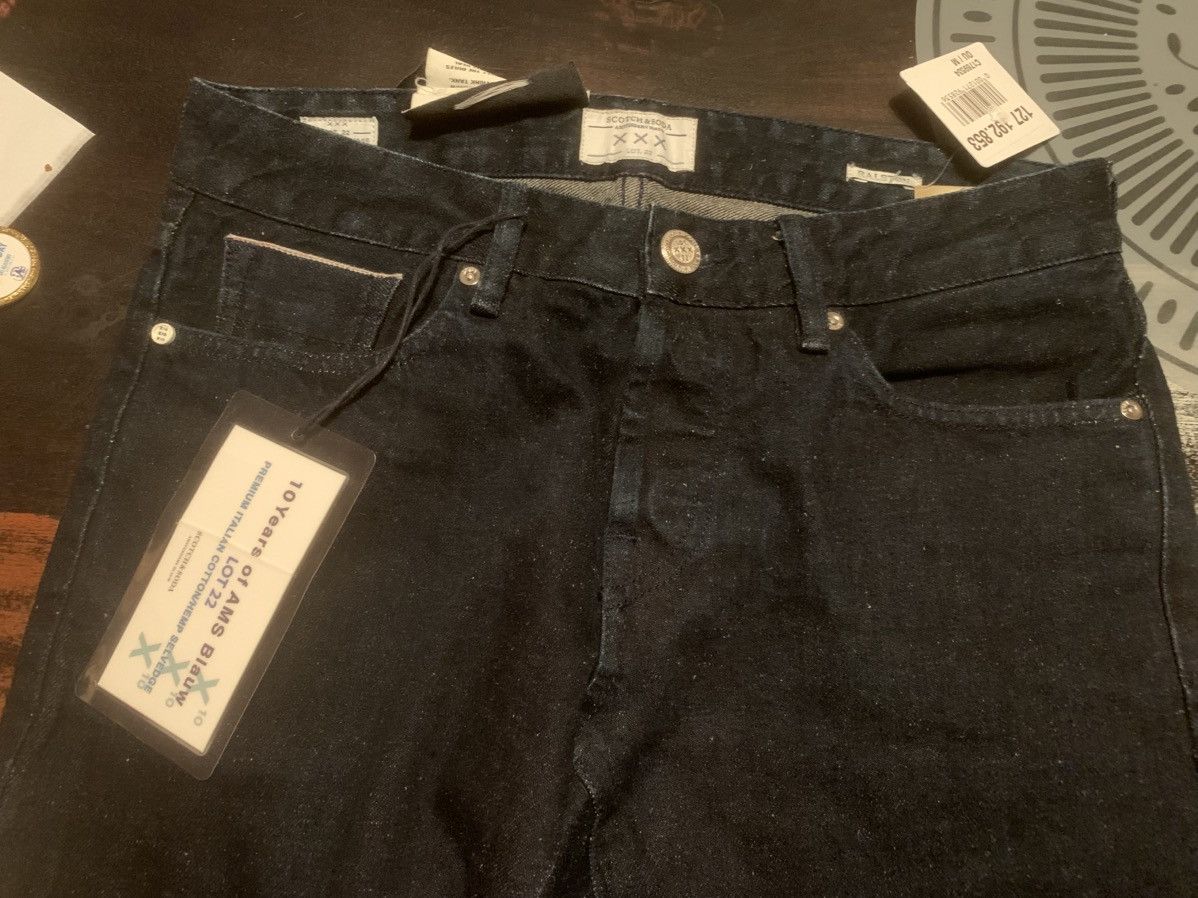 Scotch & Soda Ralston cotton/ hemp selvedge 28/32 special edition Size US 28 / EU 44 - 7 Thumbnail