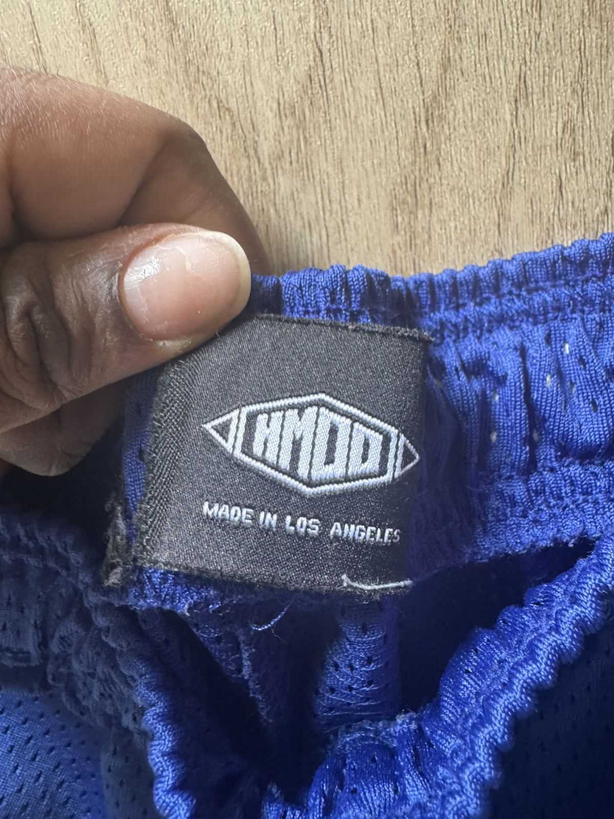 HMDD HMDD blue mesh shorts Size US 35 - 3 Thumbnail