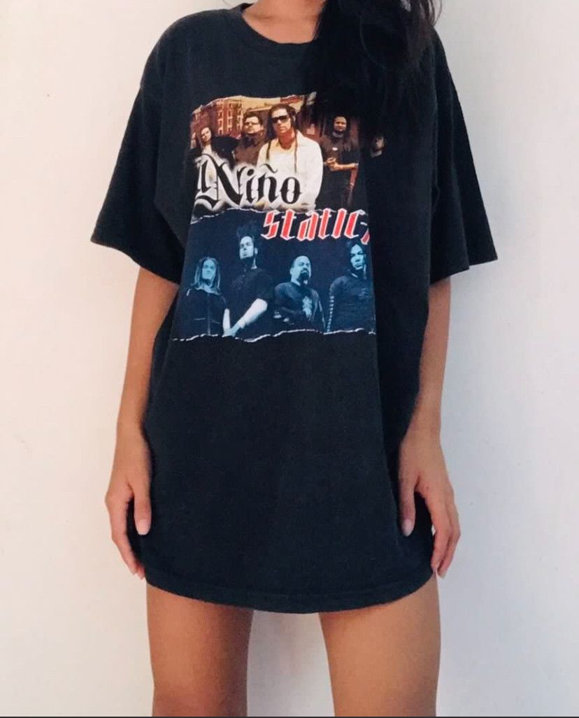 Band Tees × Vintage 2006 Ill Niño and Static-X Rock Band Tour Shirt Size US L / EU 52-54 / 3 - 5 Thumbnail