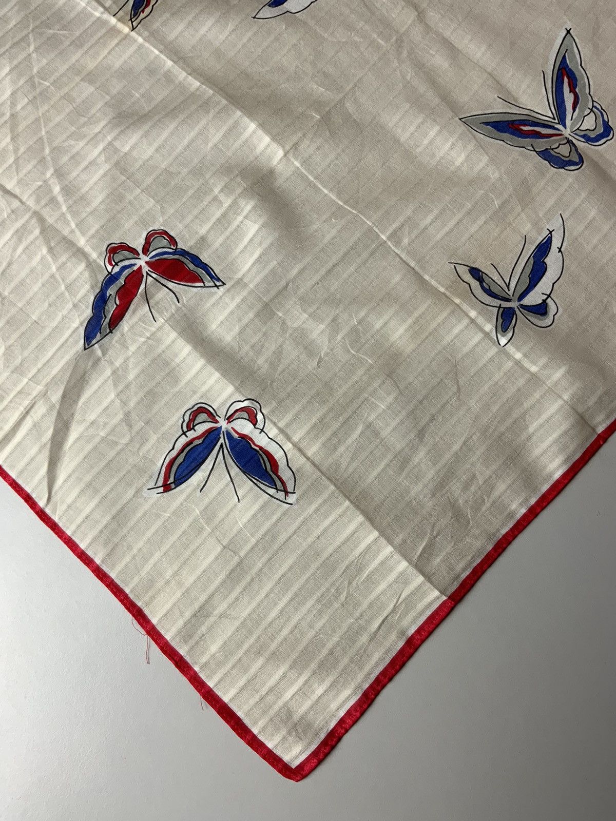 Hanae Mori Hanae Mori Butterfly Bandana Handkerchief Size ONE SIZE - 9 Thumbnail