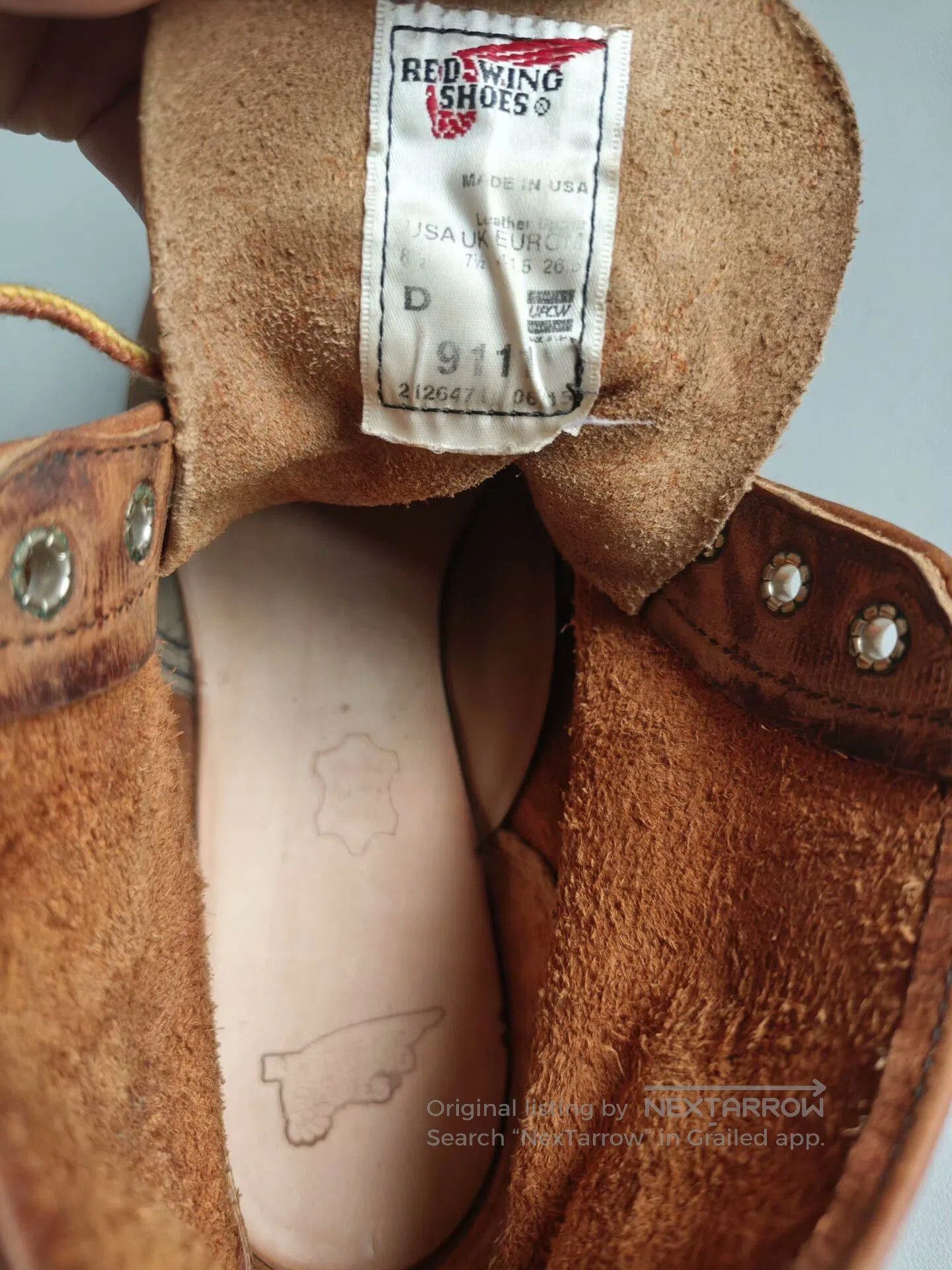 Red Wing Red Wing 9111 Crazy Horse Work Boots. Size US 8.5 / EU 41-42 - 8 Thumbnail