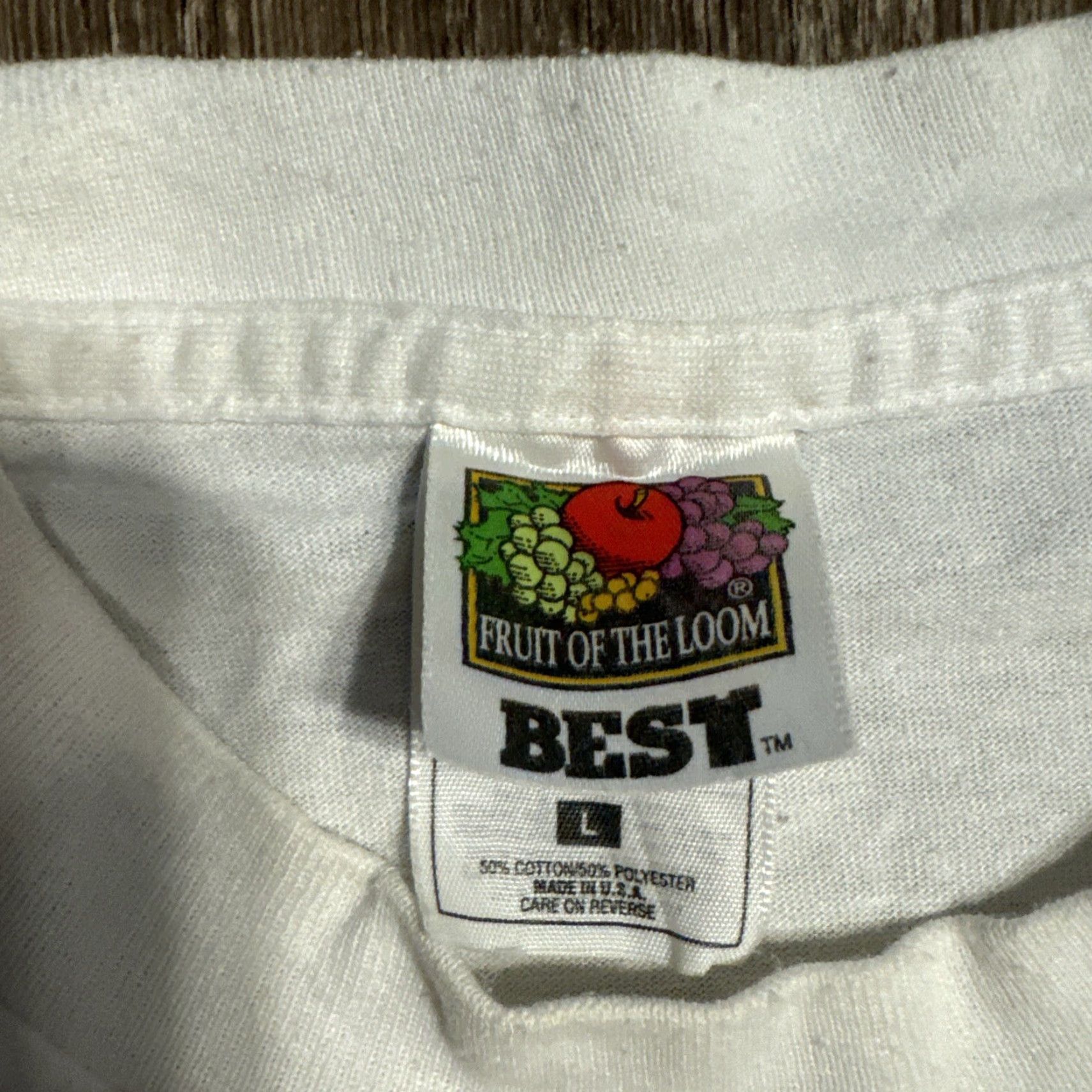 Fruit Of The Loom VINTAGE 1996 Bird House Art Cute Nature Grandma Style T-Shirt Large White Unisex Adults L Shirt Men Women Birds Nature Fruit of the Loom Mens Womens Size US L / EU 52-54 / 3 - 5 Thumbnail