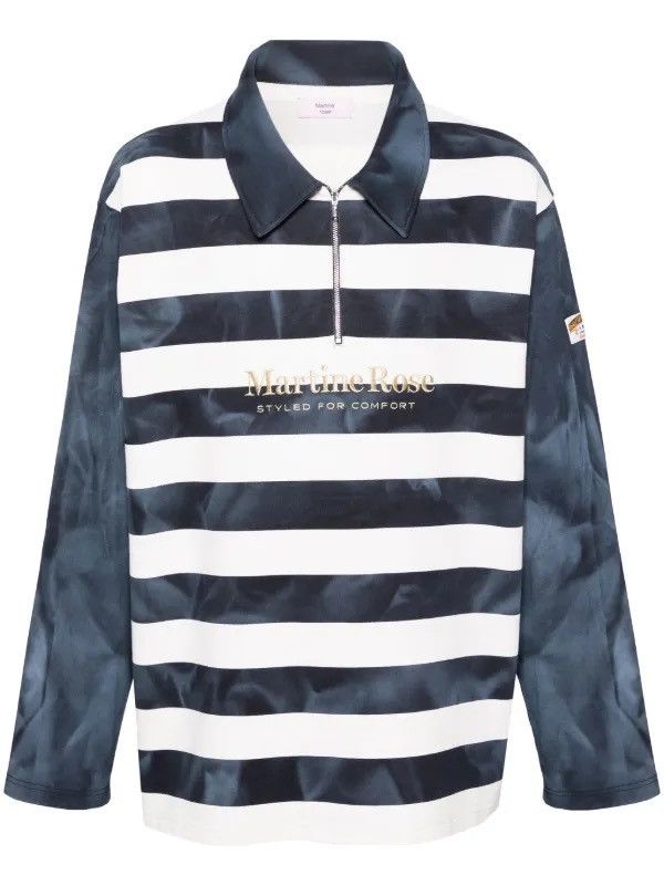 Martine Rose Martine Rose Logo Polo Sweatshirt Size US M / EU 48-50 / 2 - 1 Thumbnail