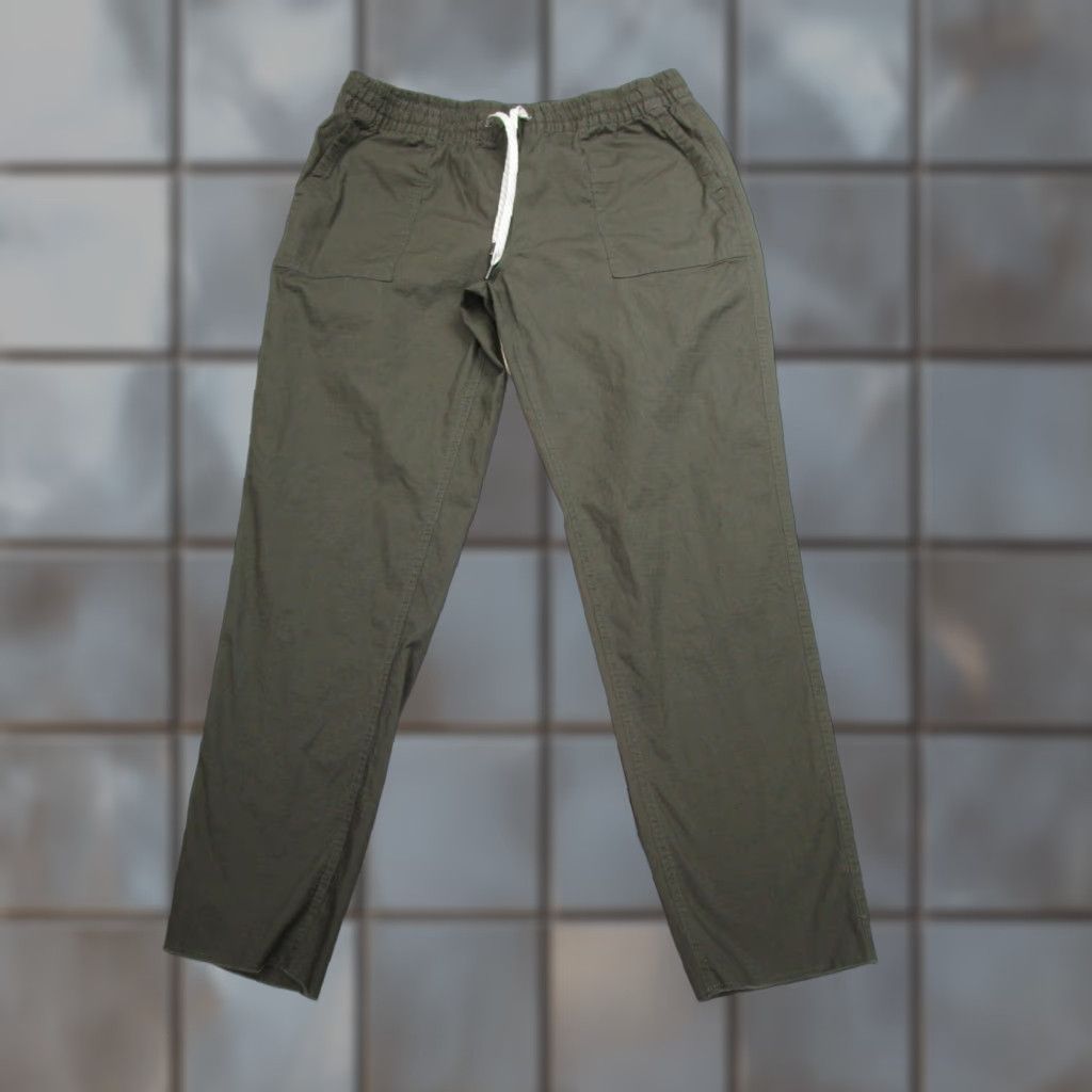 Vuori VUORI Pants Womens L Green Ripstop Drawstring Elastic Waist Pocket SFVW450 Size 36" / US 14 / IT 50 - 1 Thumbnail