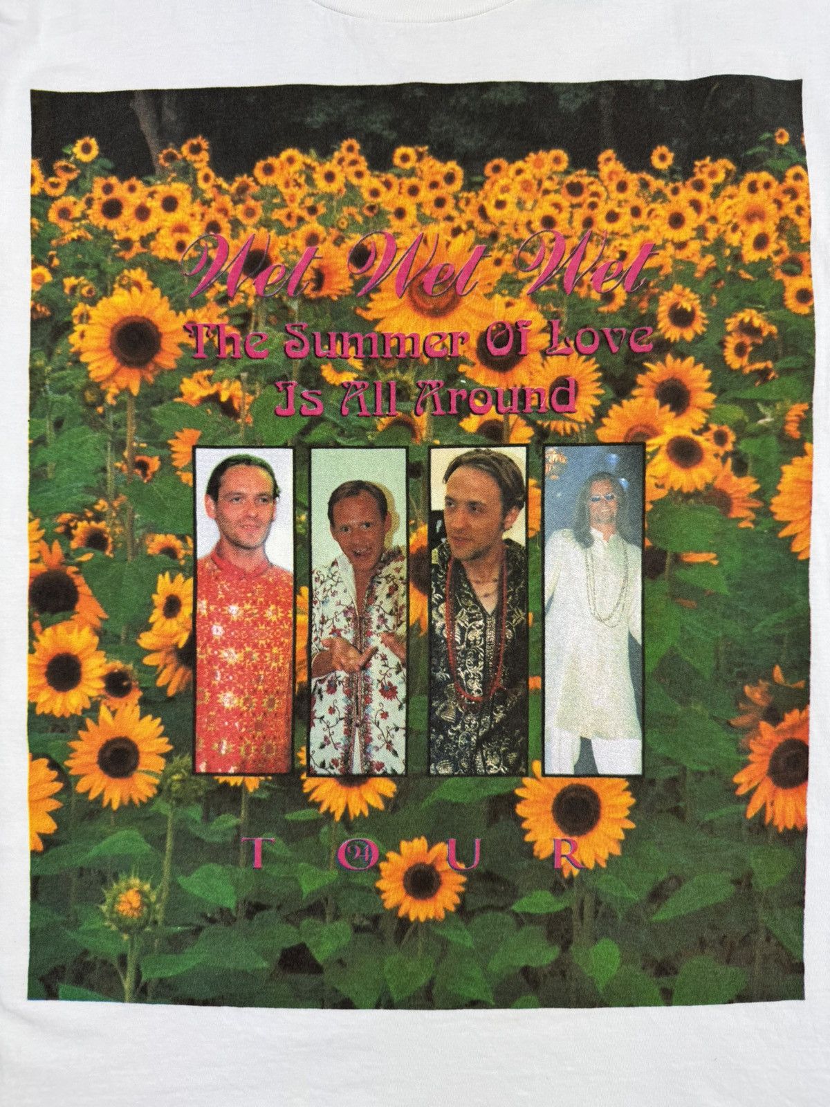 Band Tees × Vintage 1994 Vintage Wet Wet Wet The Summer of Love T-Shirt Size US XL / EU 56 / 4 - 3 Thumbnail