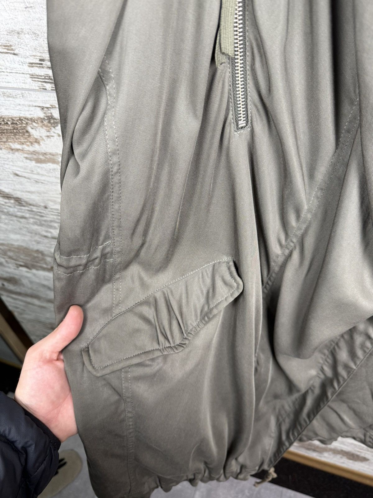 Allsaints Vintage ALLSAINTS PORTERE KHAKI PARKA COAT Japanese Y2K Size L / US 10 / IT 46 - 6 Thumbnail