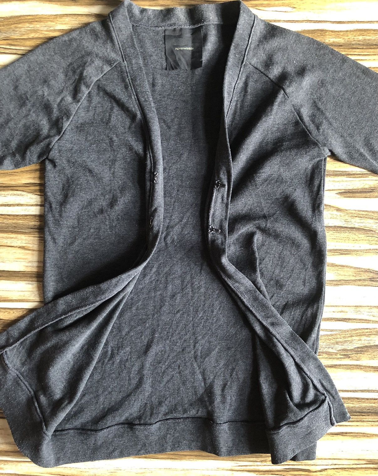 RIPVANWINKLE 🇯🇵Ripvanwinkle 90s style Hook fastening long sleeve Size US L / EU 52-54 / 3 - 4 Thumbnail