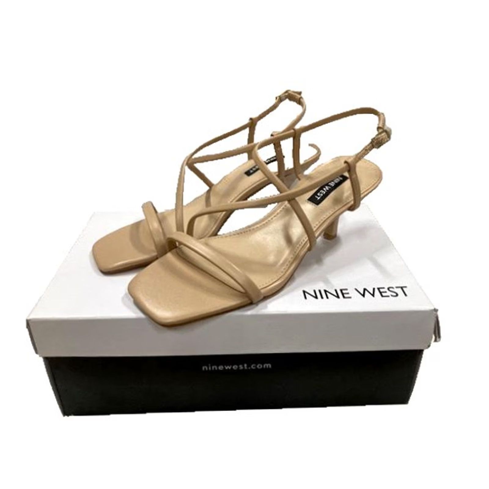 Nine West Nine West Women's Slingback Heeled Sandal Haya Light Pink 7M Size US 7 / IT 37 - 2 Thumbnail